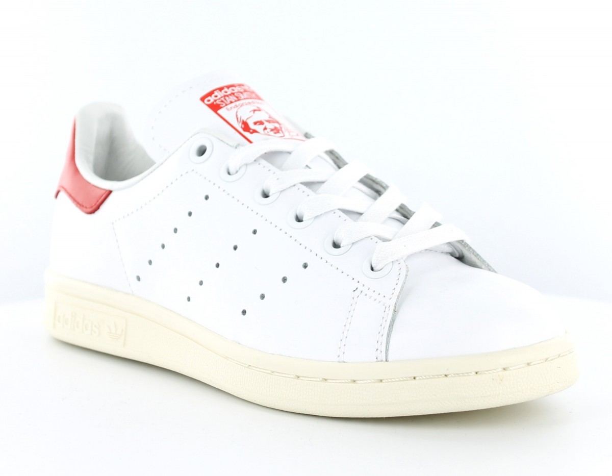 stan smith rouge et blanche