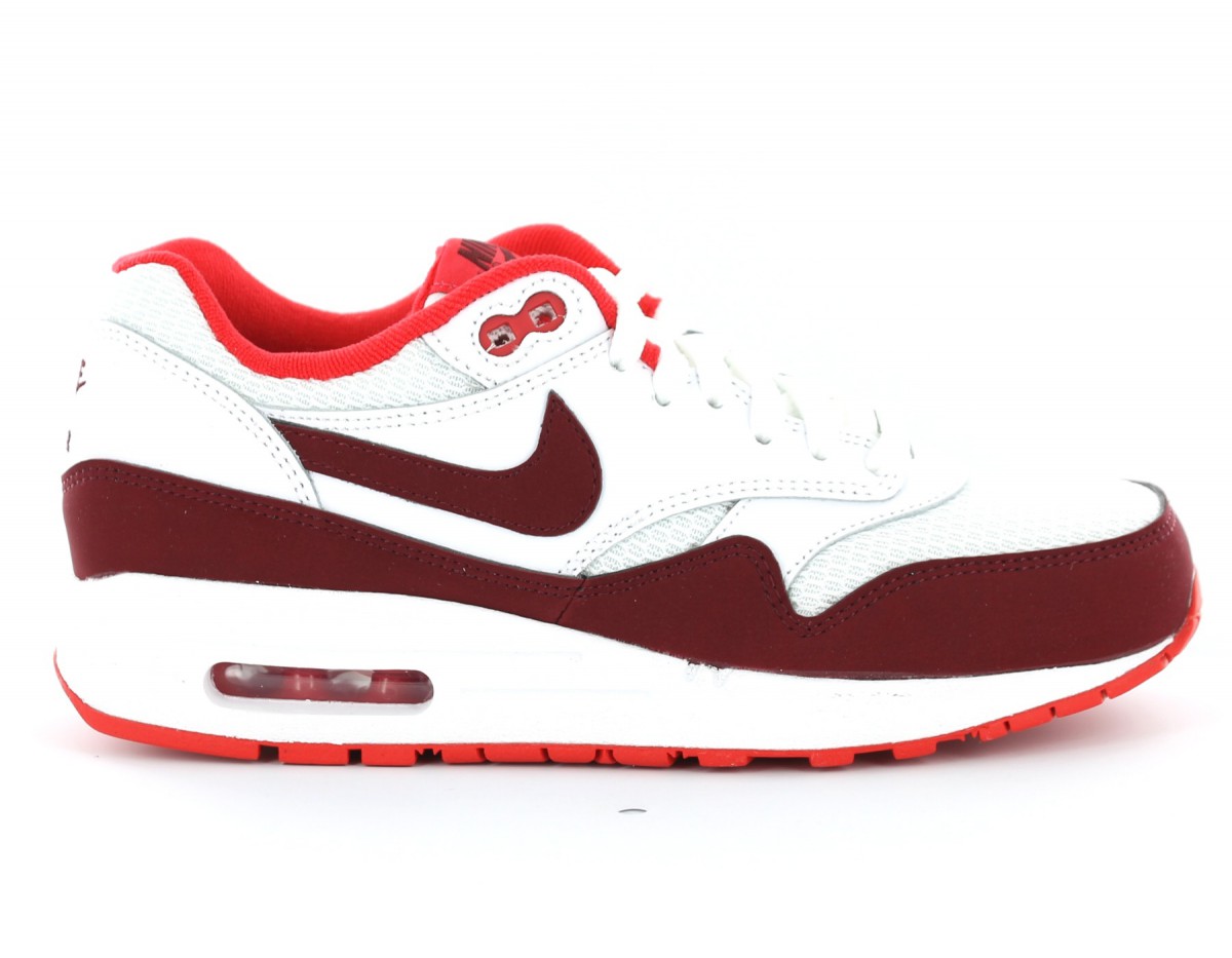 nike air max 1 essential blanc bordeaux