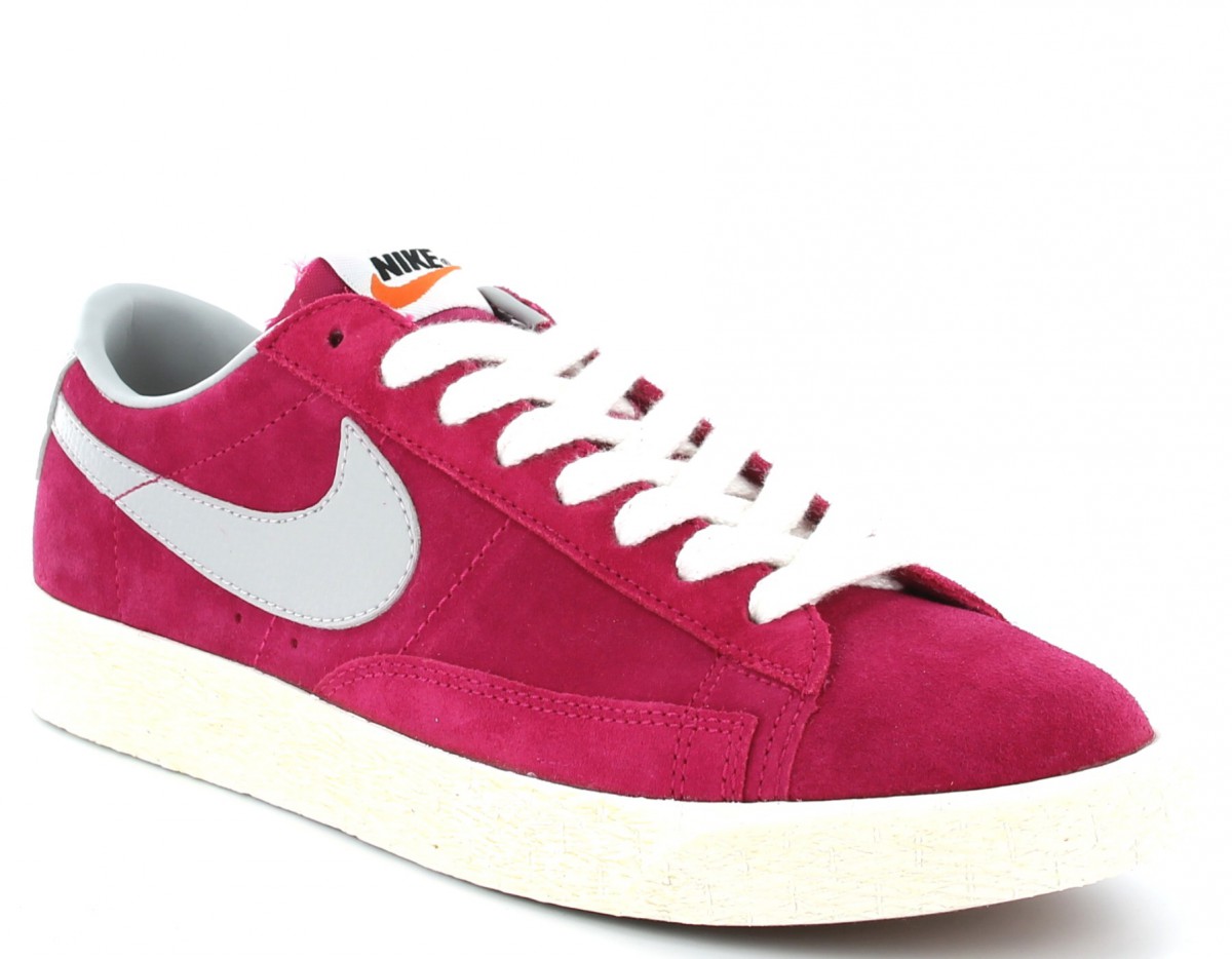 nike blazer femme rose fushia pas cher