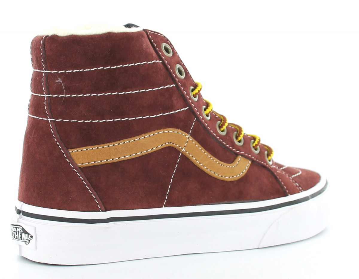 vans beige montante