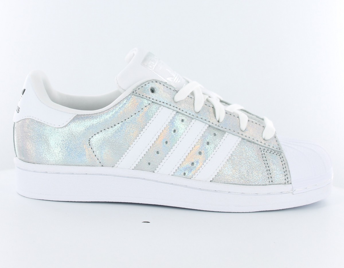 adidas superstar argentées