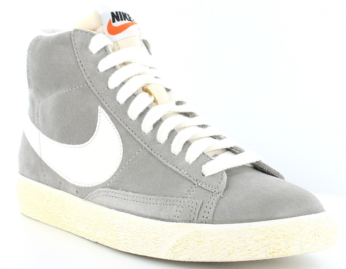 Nike blazer high vintage femme blanche deals