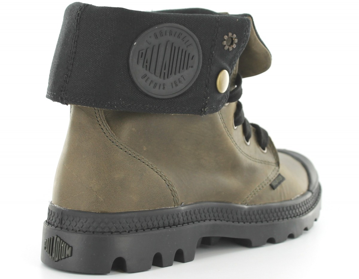 palladium cuir noir