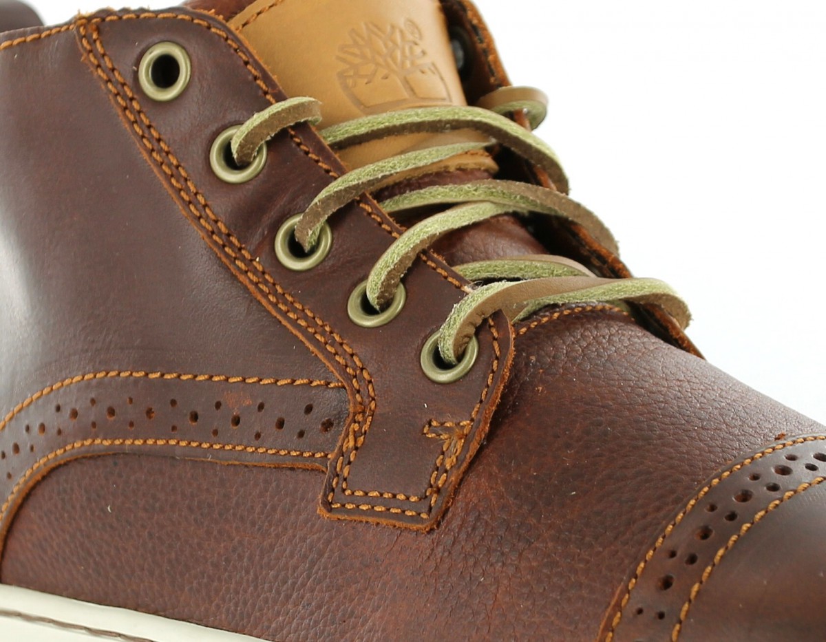 timberland cognac