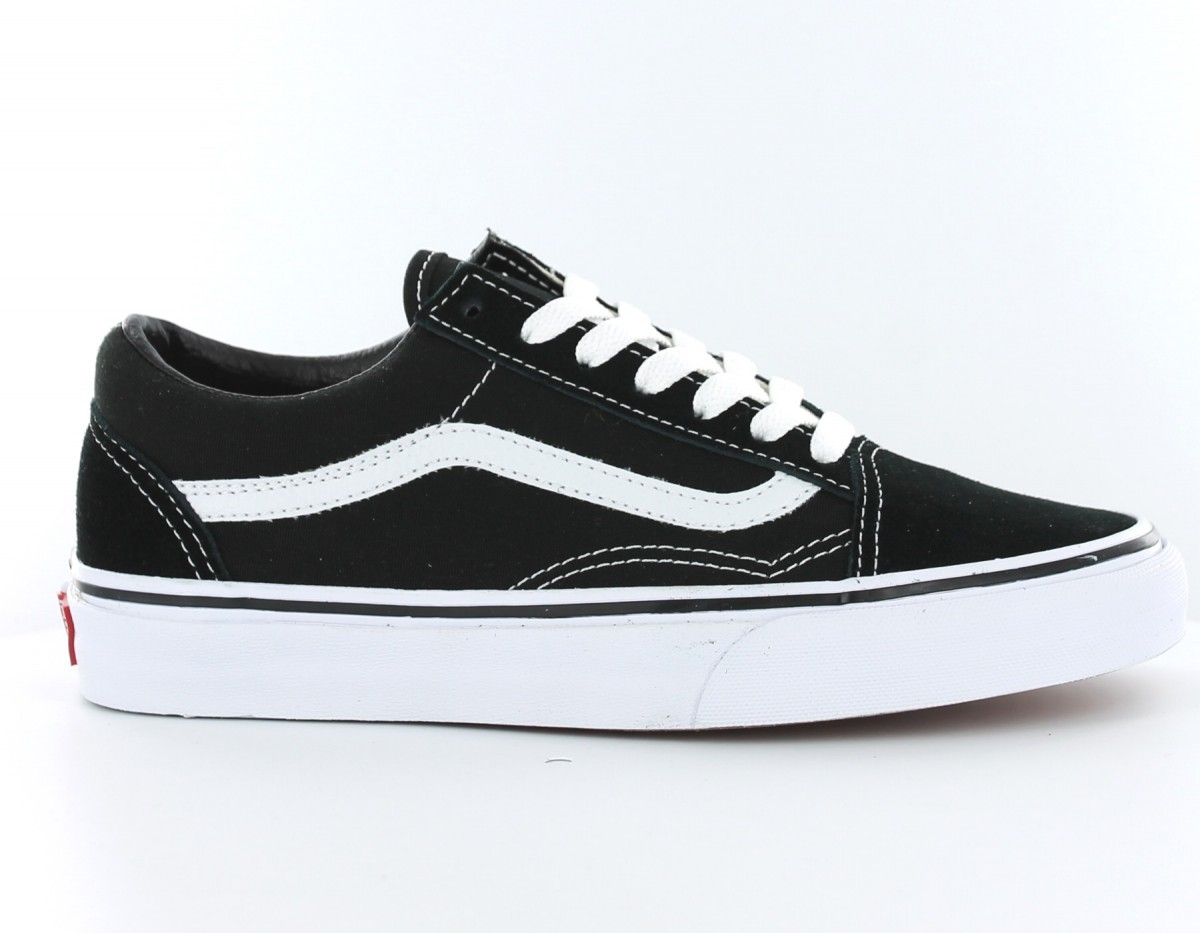 vans noir et blanche pas cher