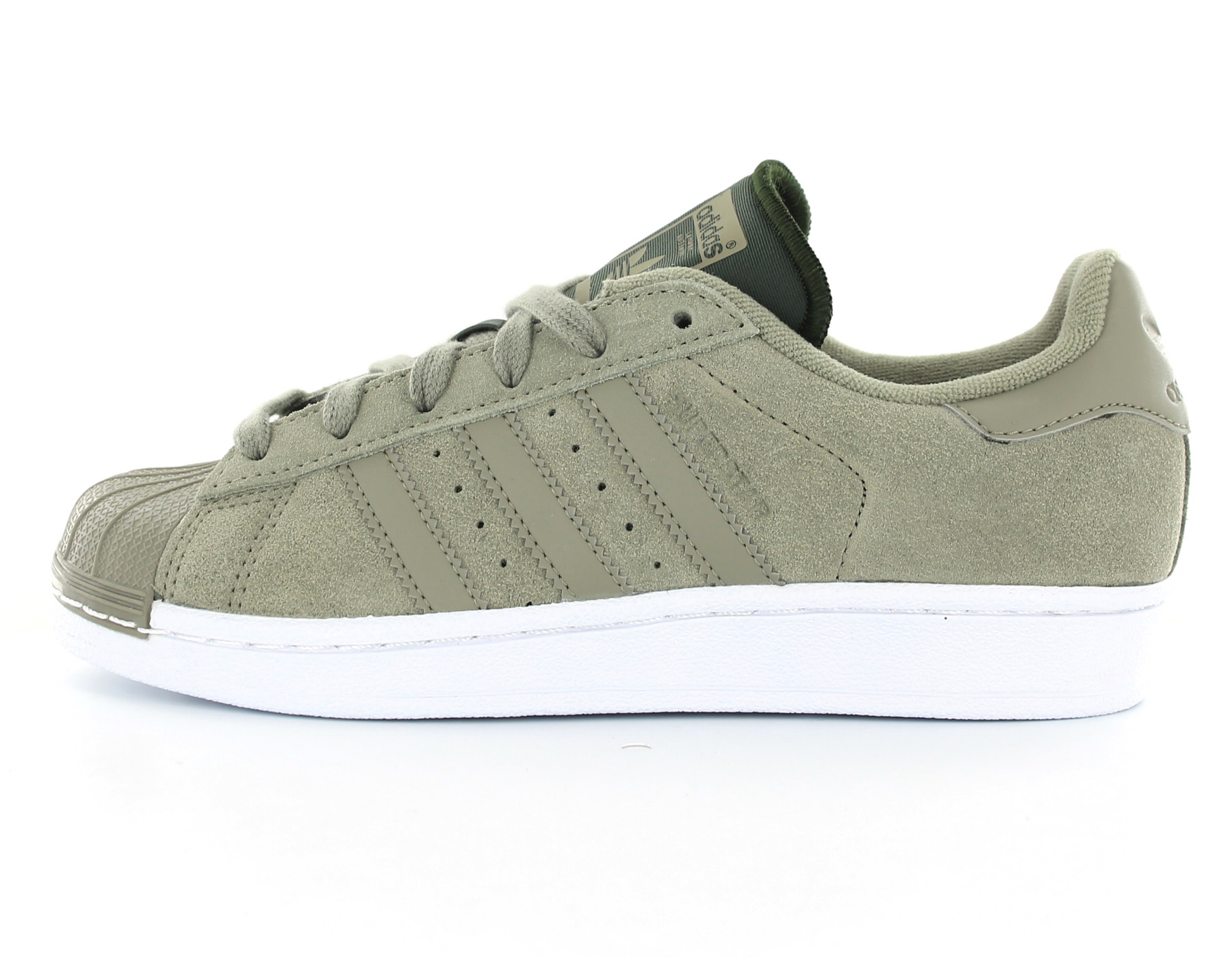 adidas superstar verte et blanche