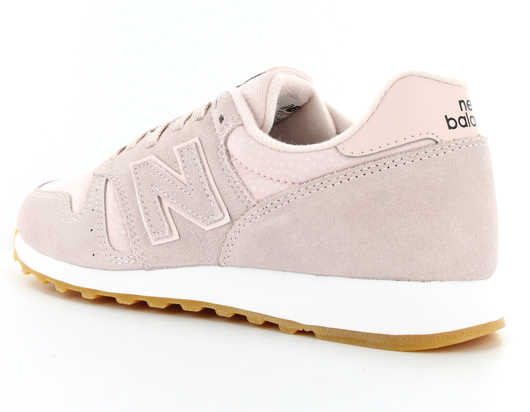 New Balance 373 Femme Suede Rose-Gomme