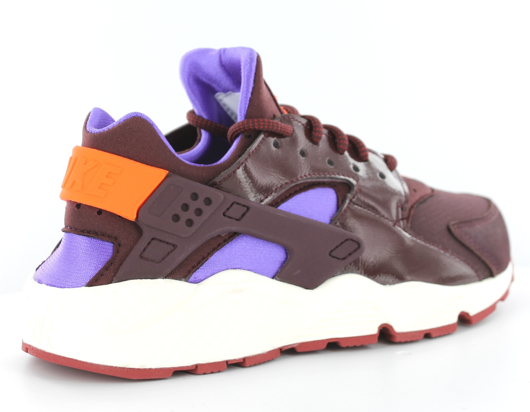 huarache noir et bordeau jordan