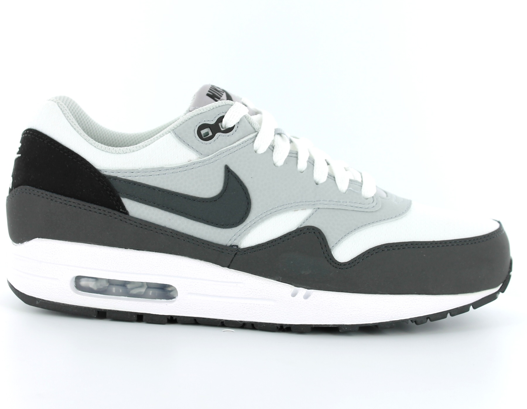Nike Air Max 1 BLANC GRIS ANTHRACITE 537383 100