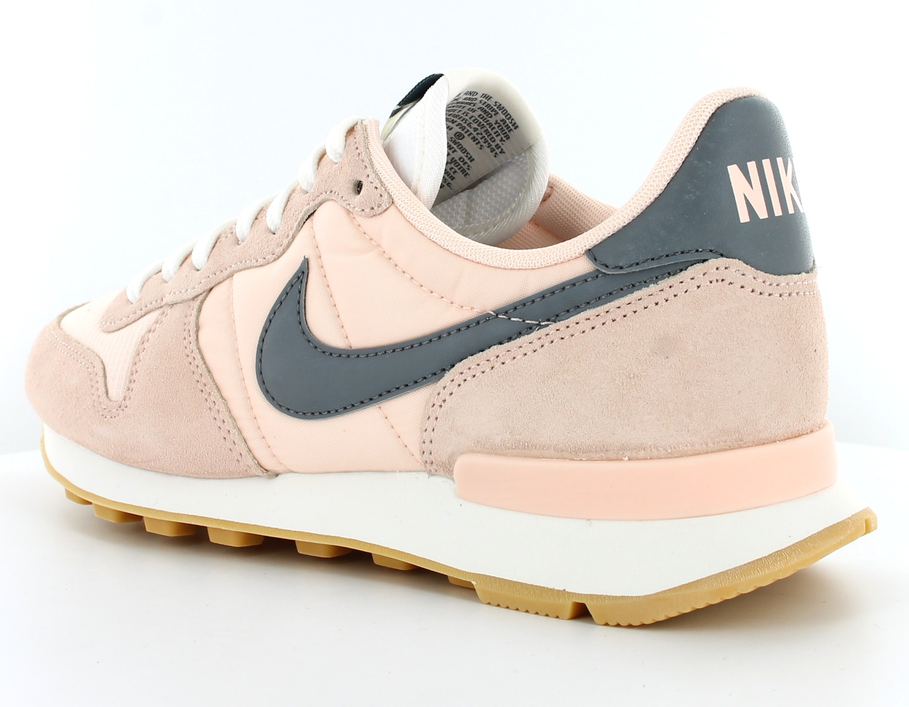 Nike Internationalist femme Rose-Sunset/Cool-Grey