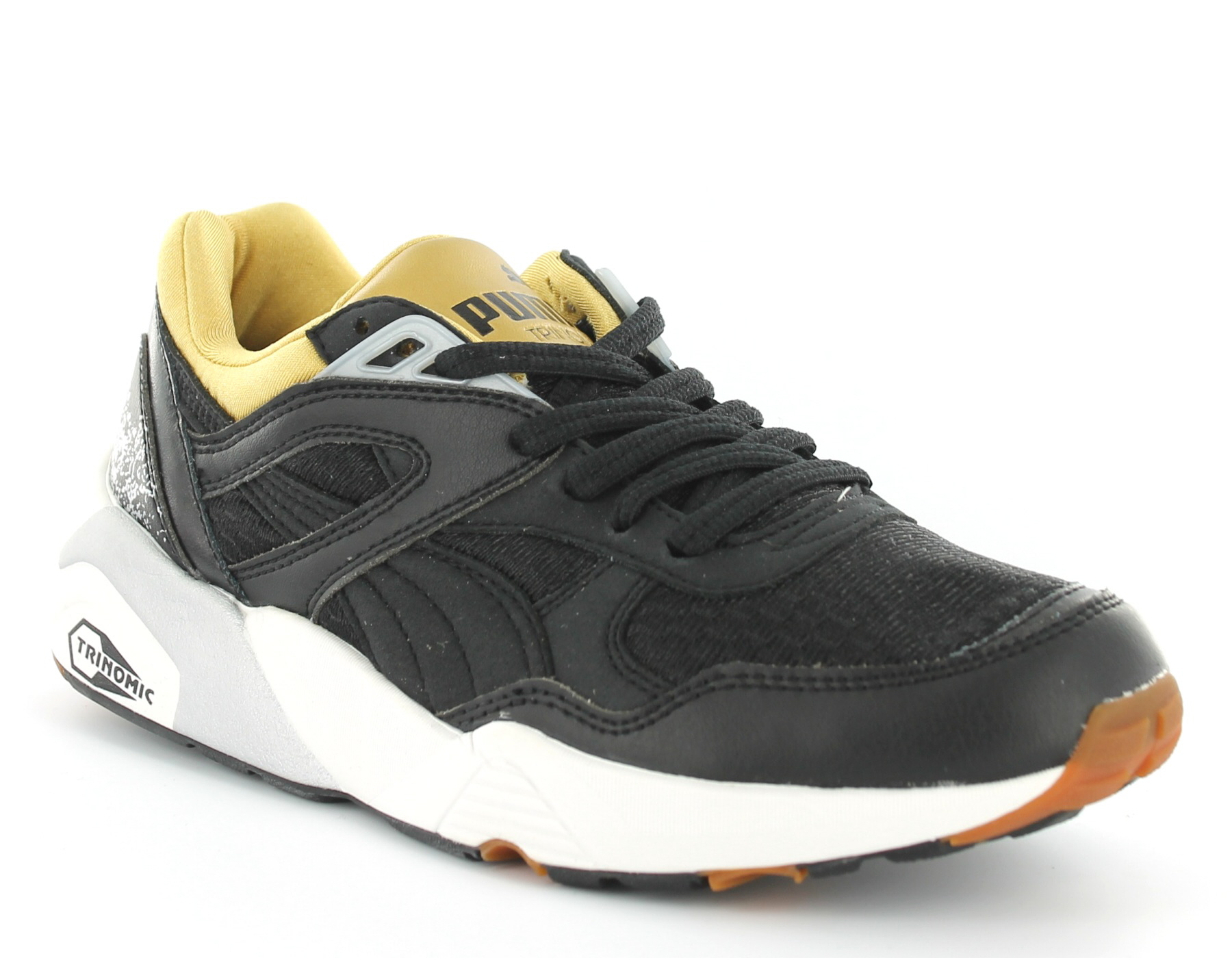 puma trinomic noir et blanche