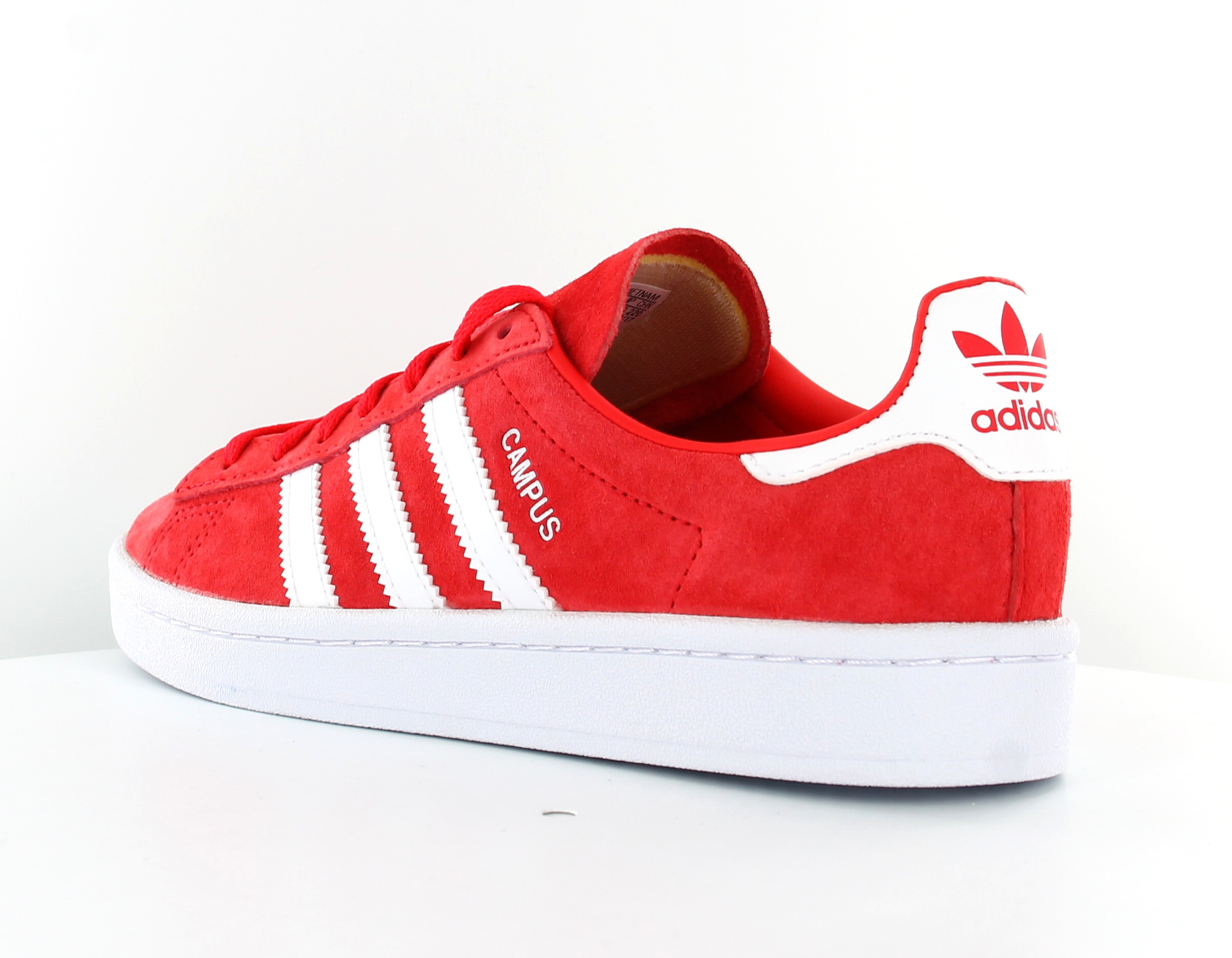adidas campus rouge femme