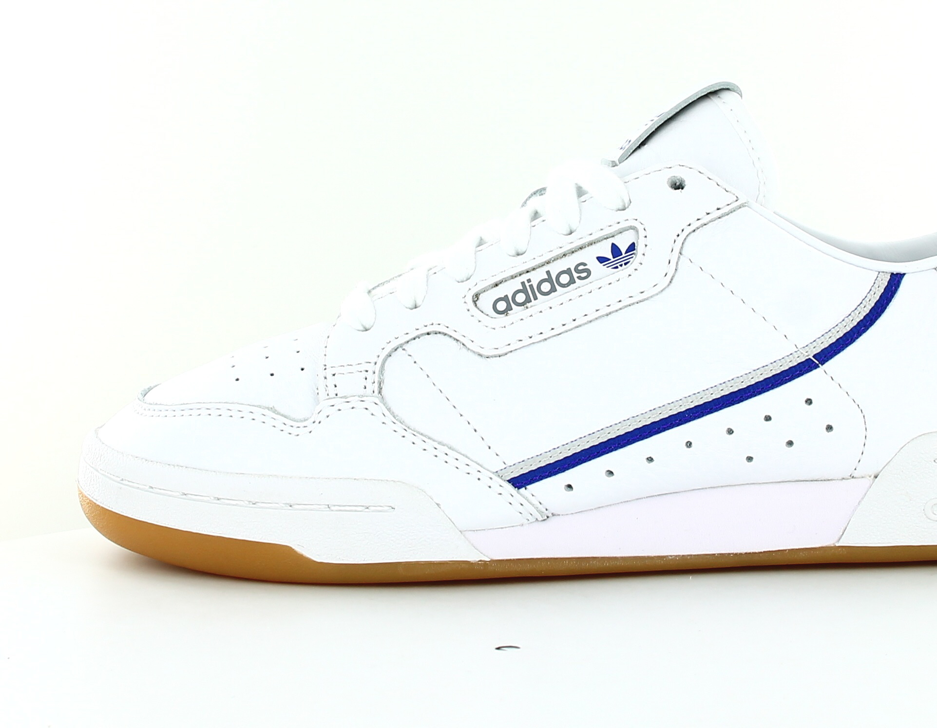 adidas continental 80 blanc bleu