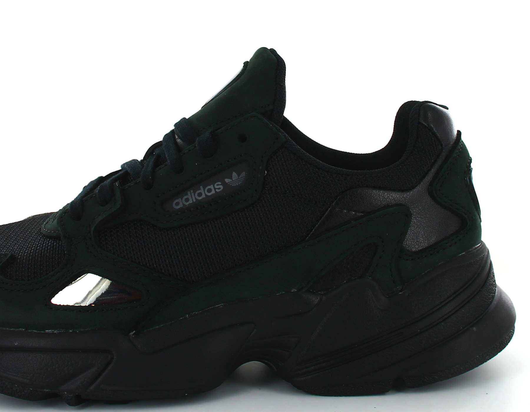 adidas falcon noir et or