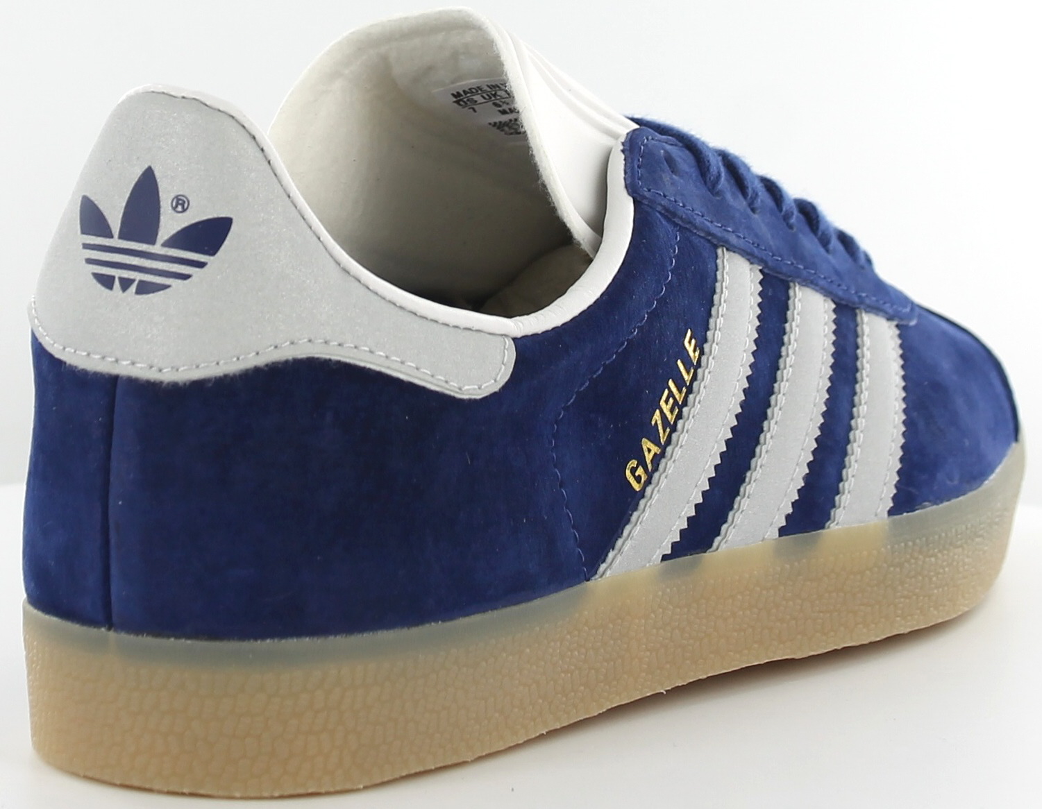 Adidas Gazelle vintage-BLEGR bleu-gris-gomme BB5496 Adidas Gazelle vintage-BLEGR bleu-gris-gomme BB5496