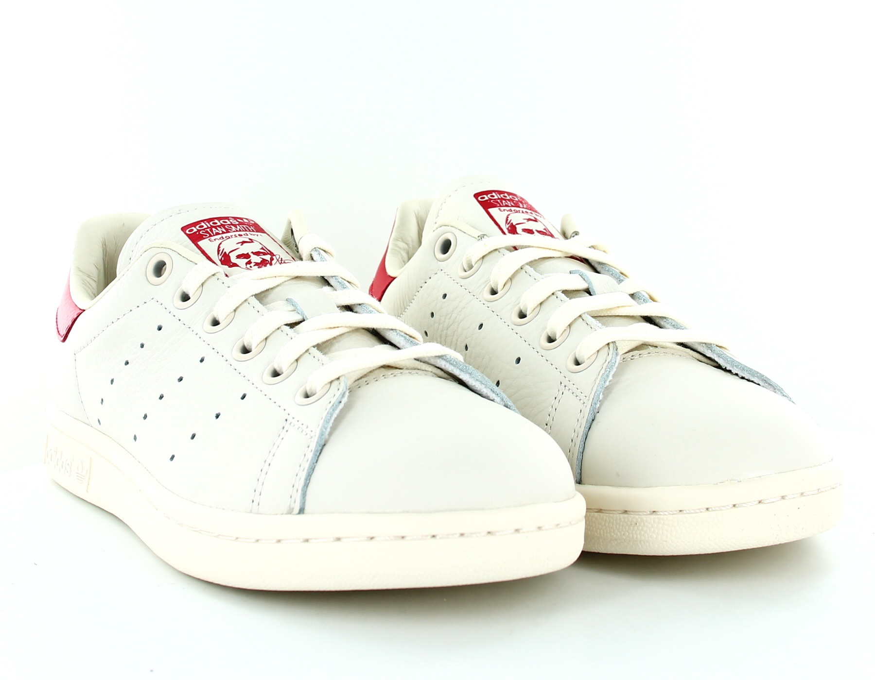 stan smith rouge et blanche