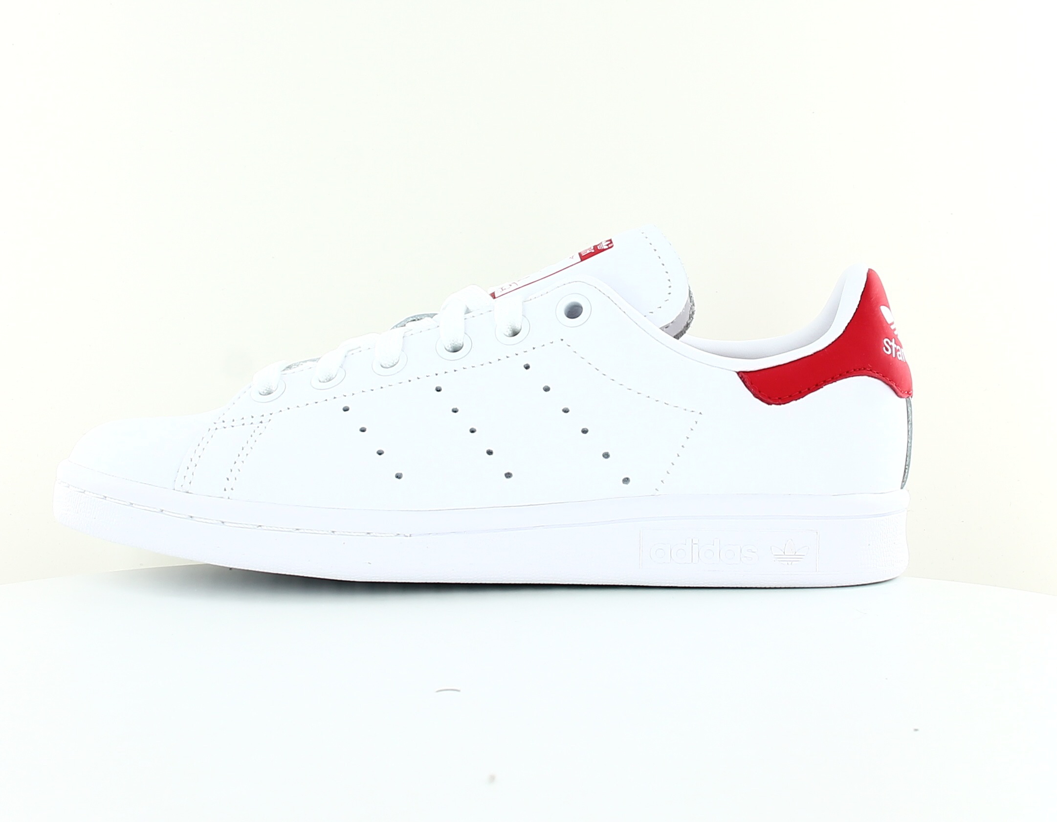 adidas stan smith blanc rouge