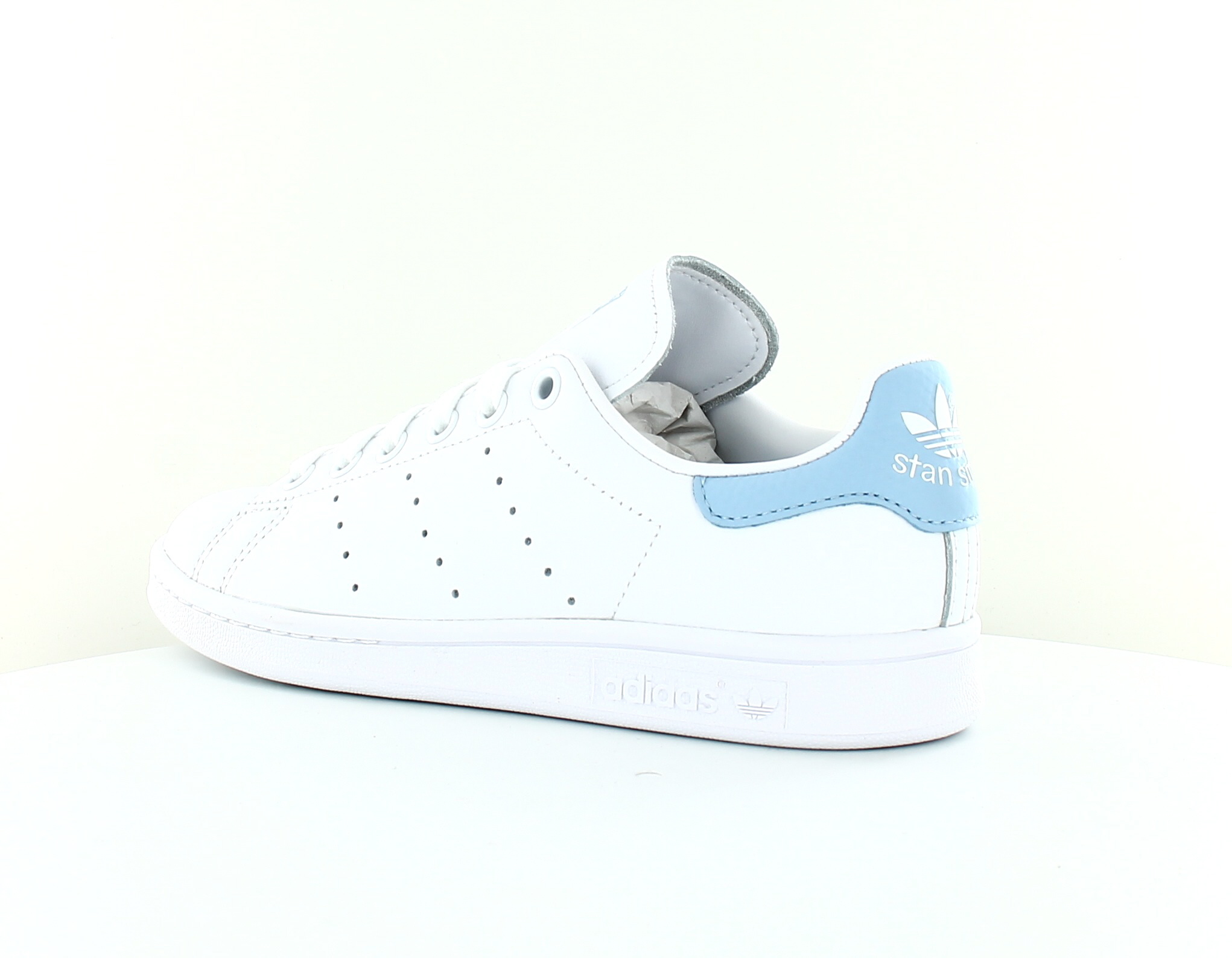 adidas stan smith blanche et bleu