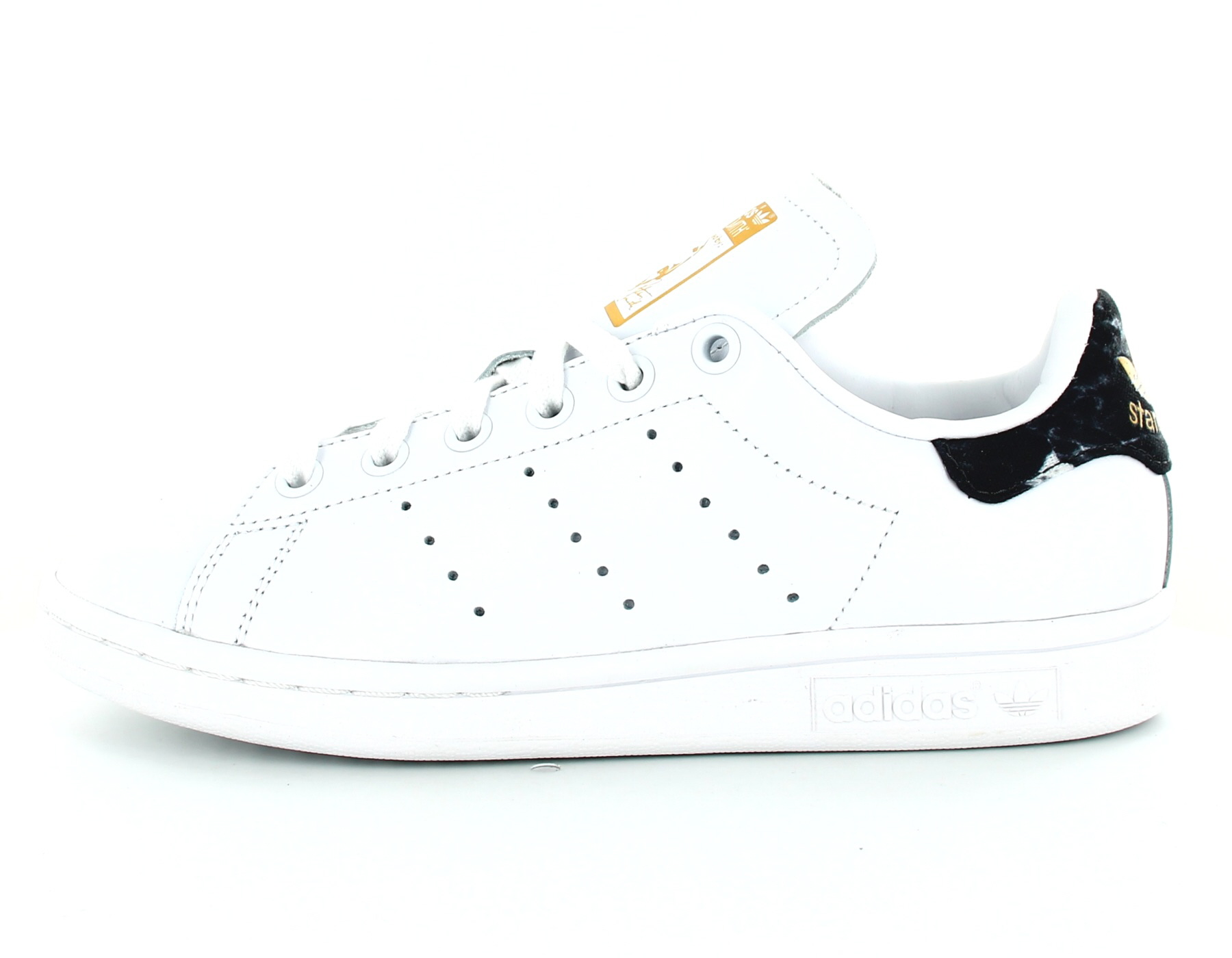 stan smith blanc noir femme