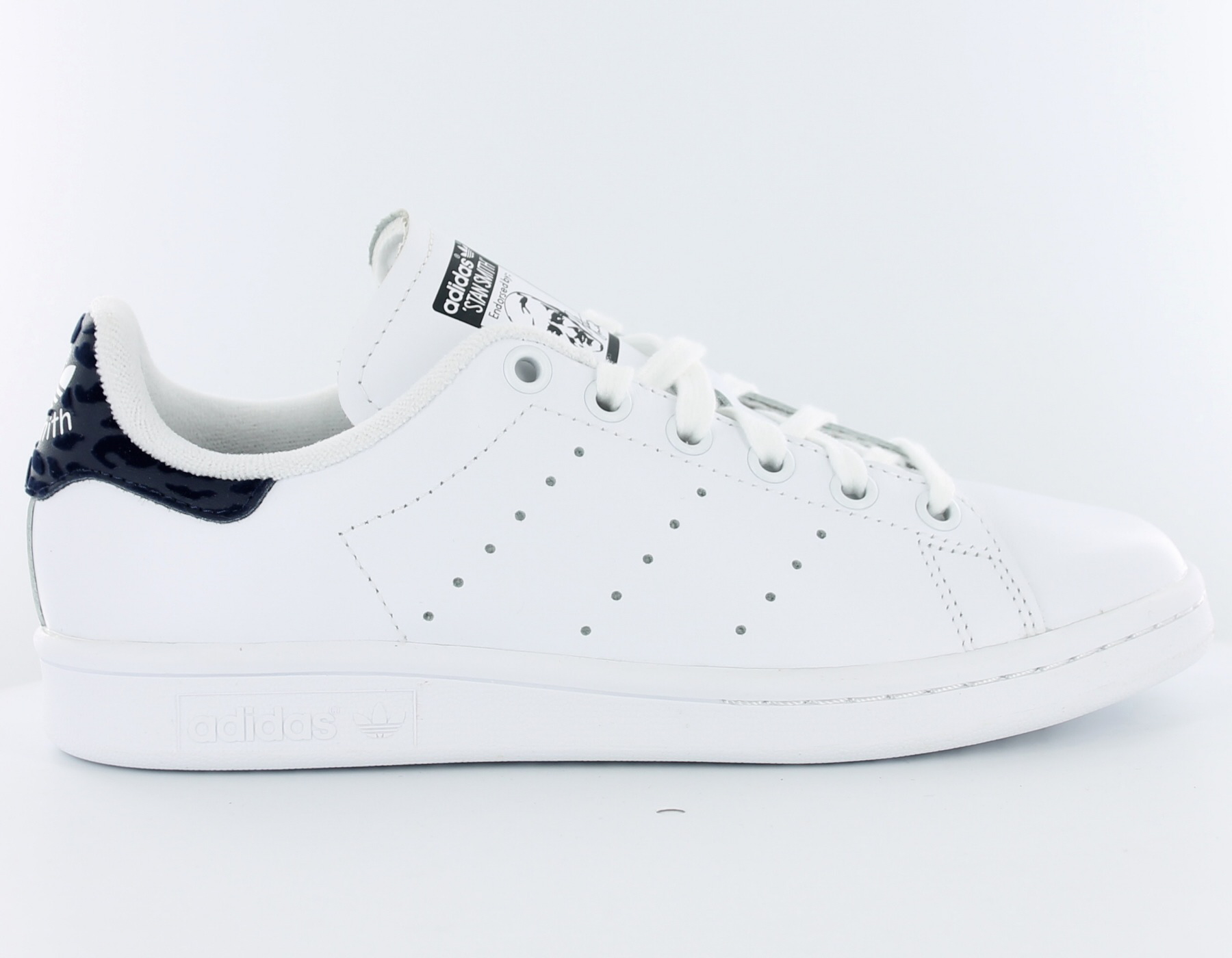 adidas stan smith leopard blanc