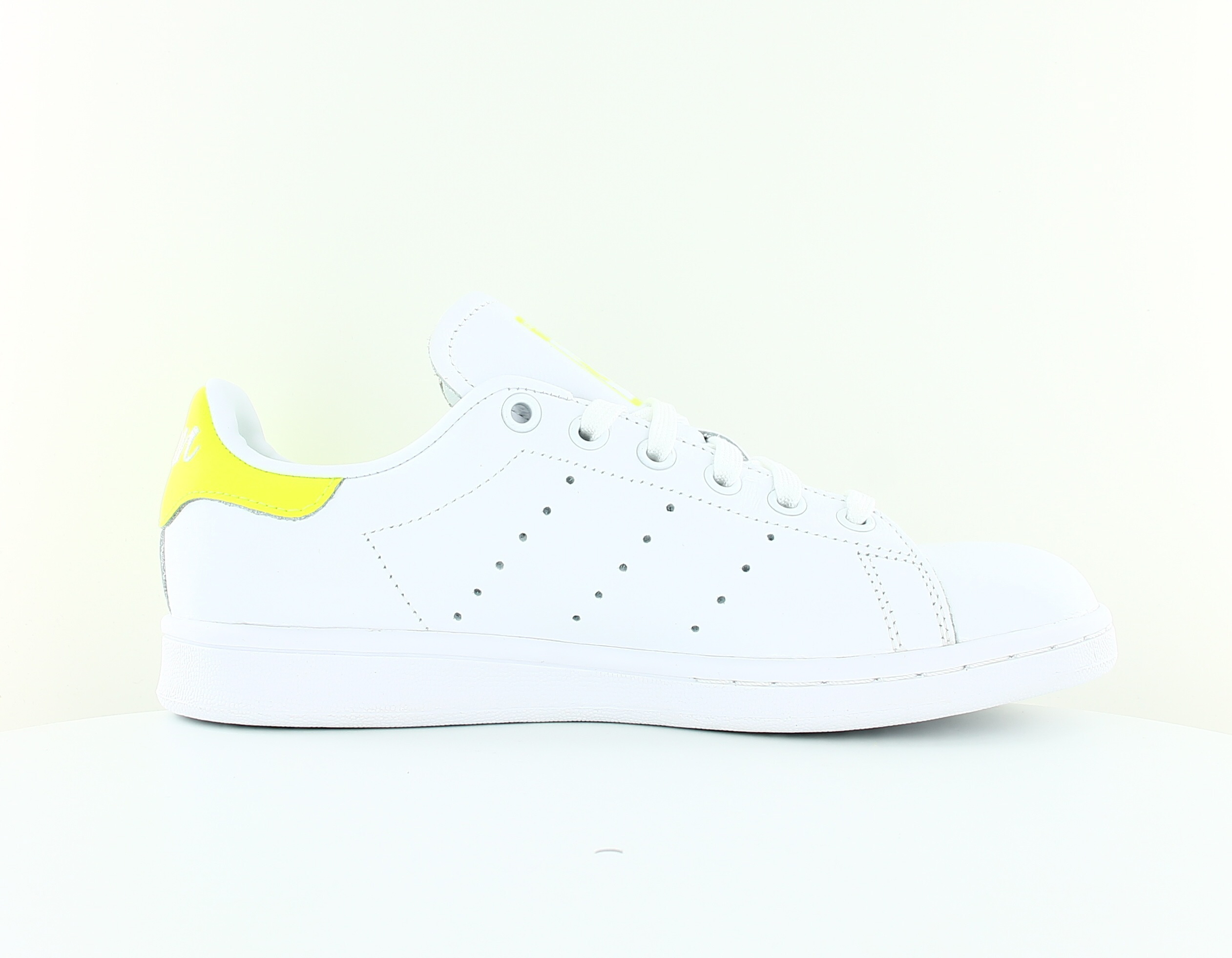 Adidas Stan smith stan Blanc jaune fluo