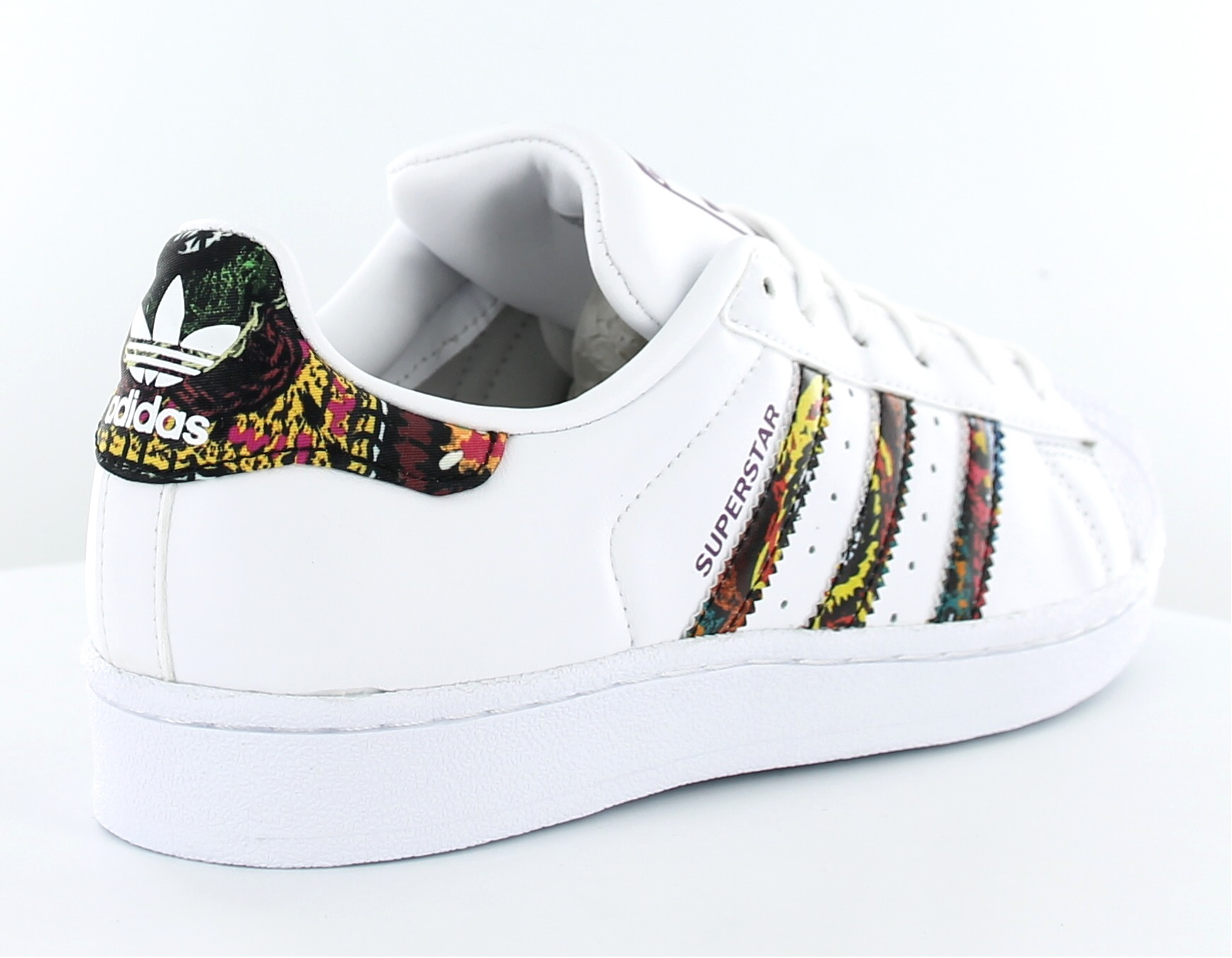 adidas superstar femme multicolore