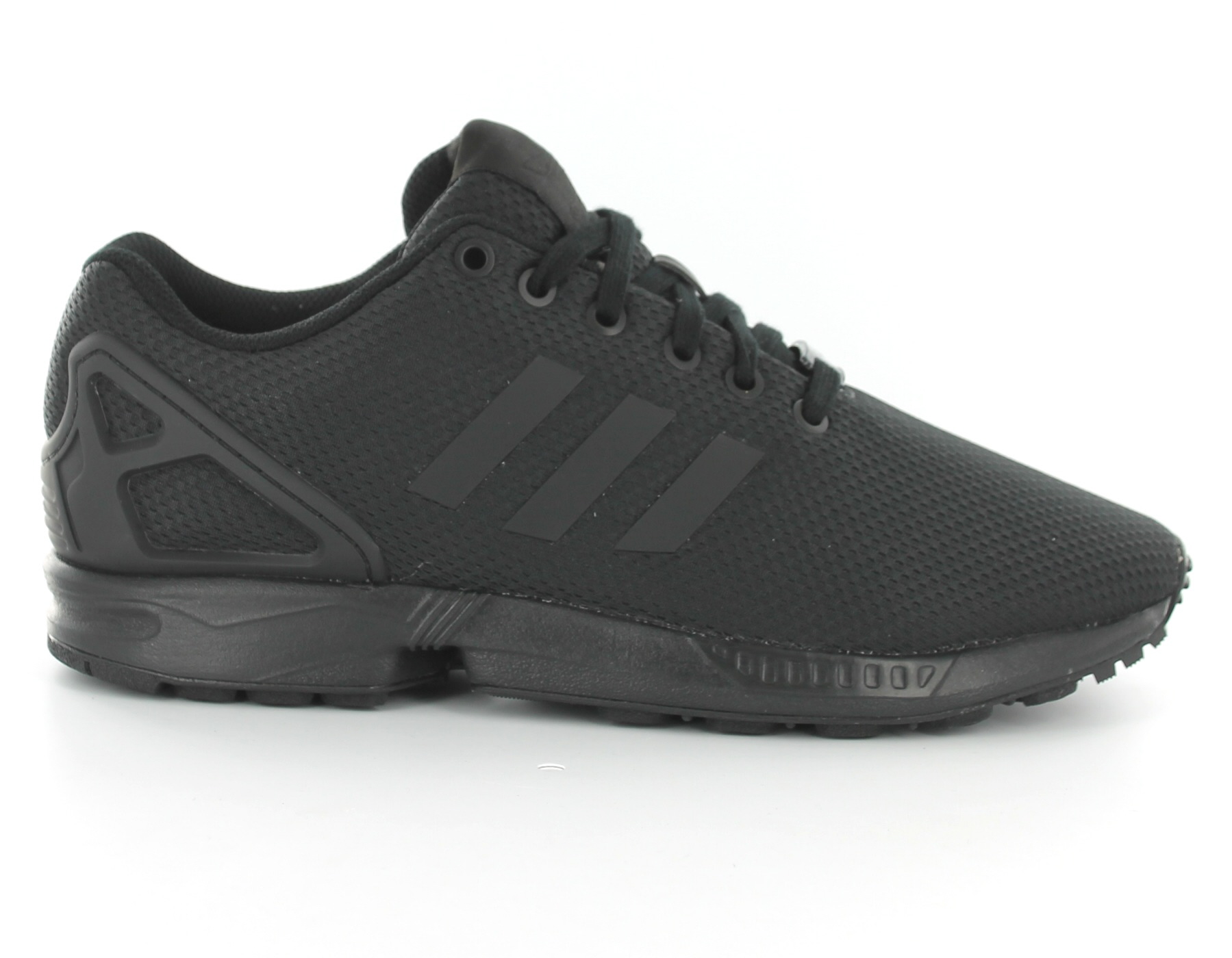 zx flux noir brillant