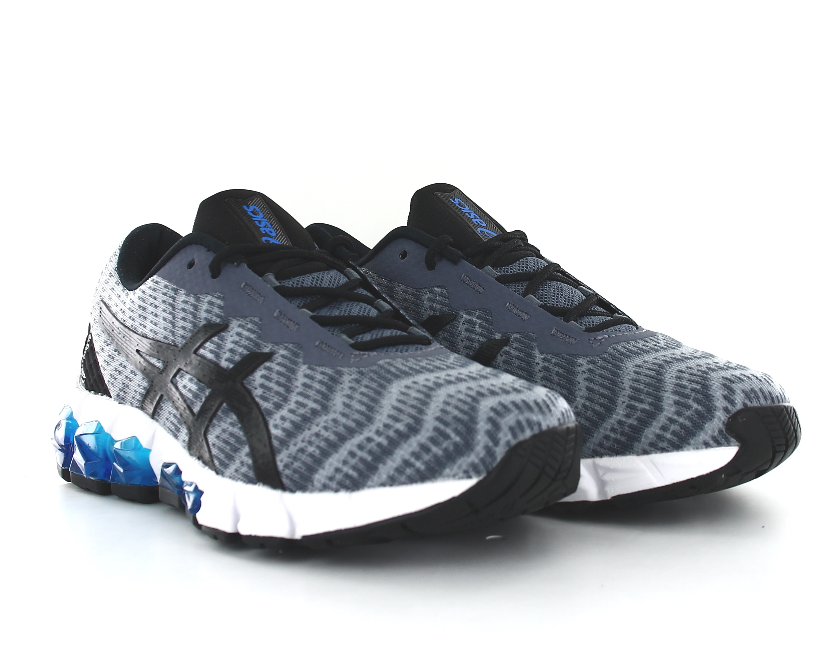asics gris bleu