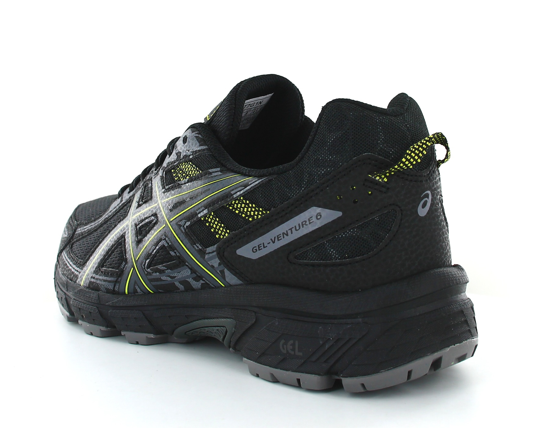 asics venture 6 noir