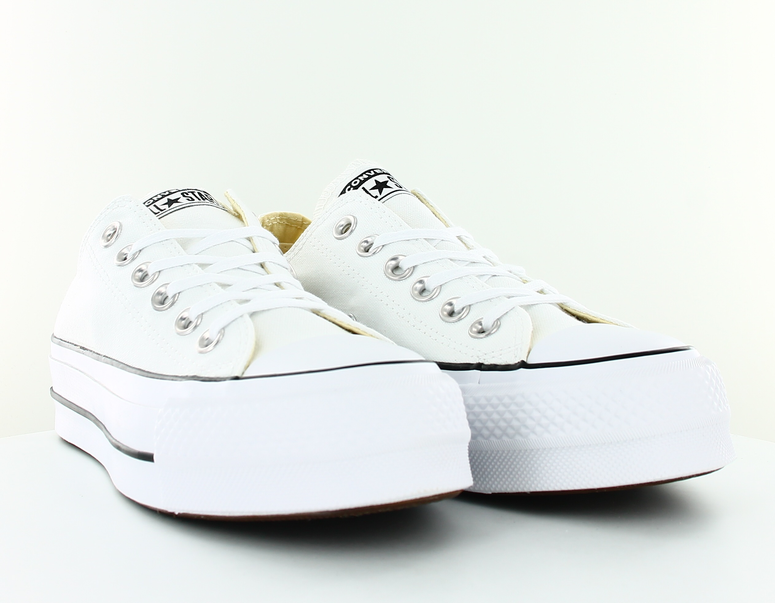 chuck taylor all star lift ox blanc