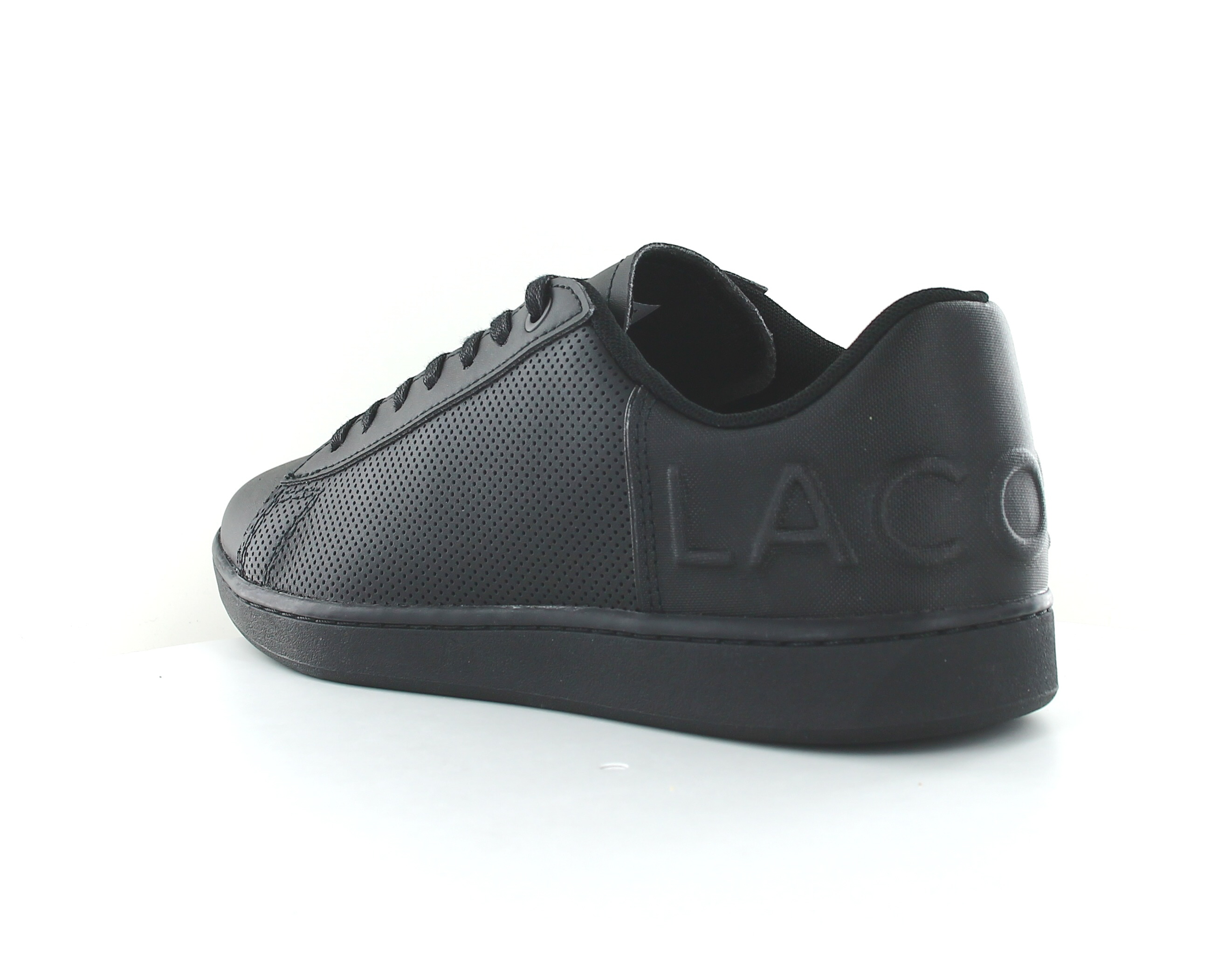 Lacoste carnaby evo womens black discount