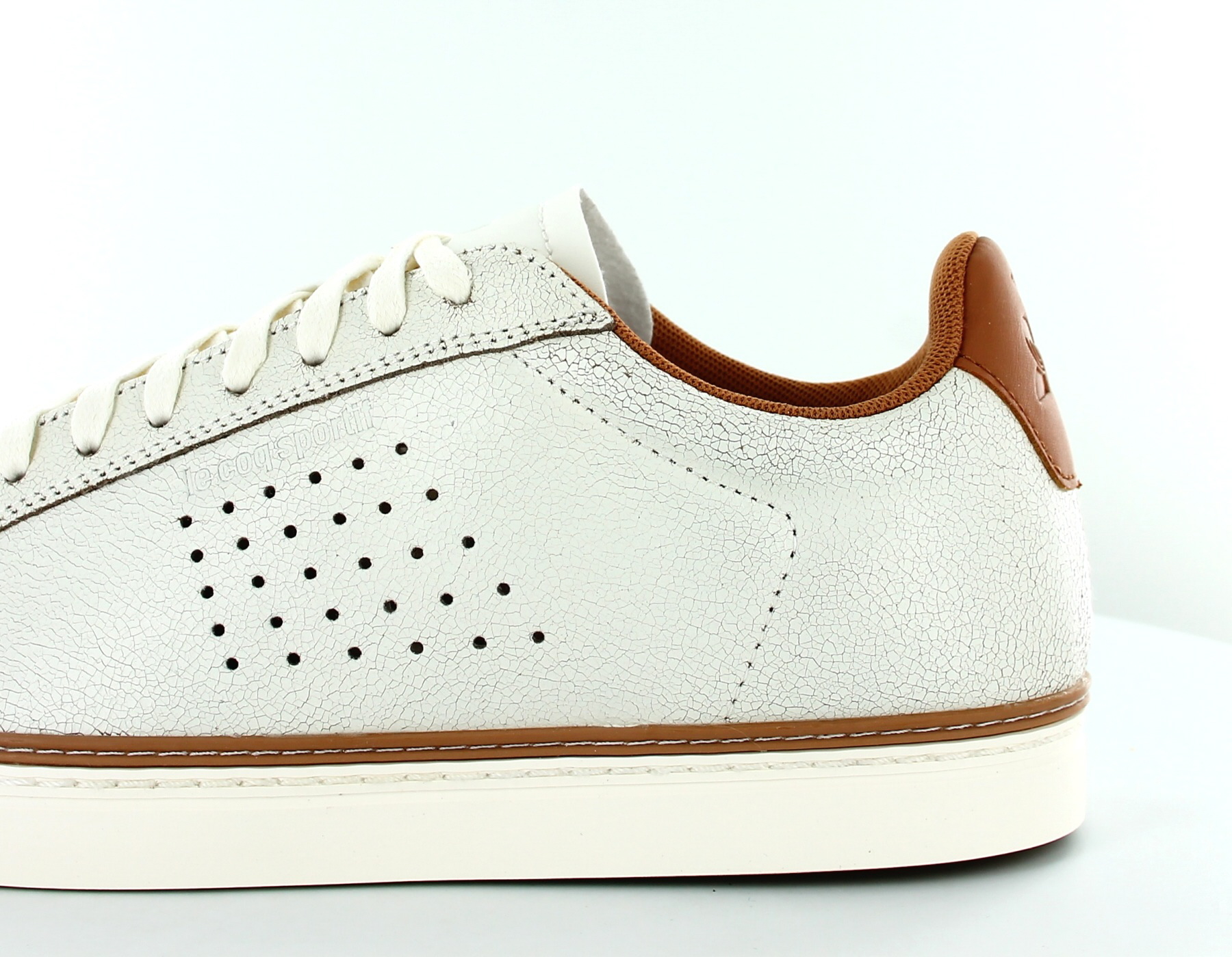 Lecoqsportif Courtace premium Blanc Beige