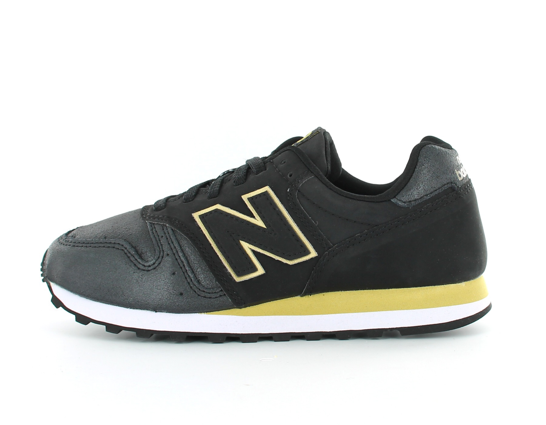 new balance femme noir et or 373