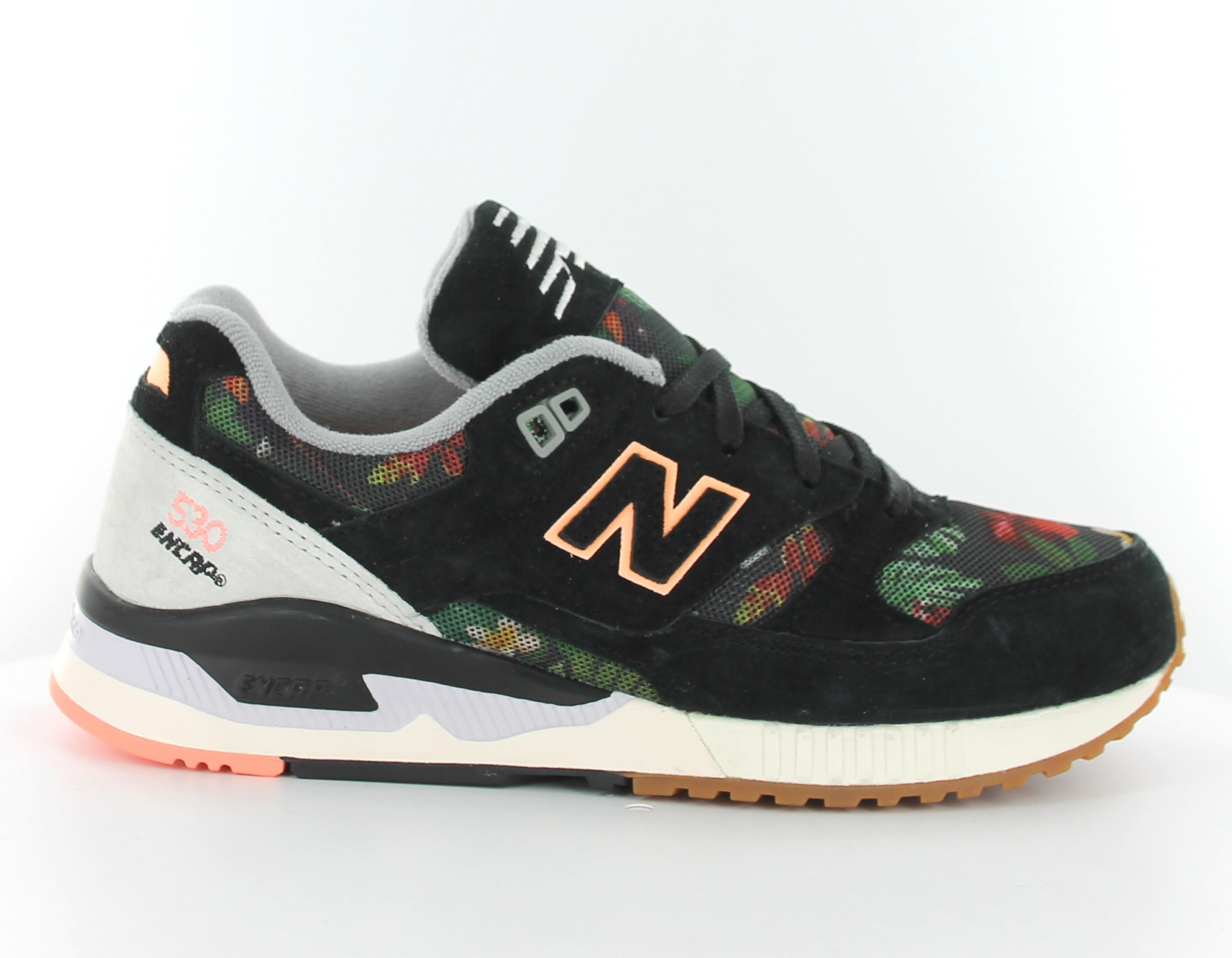 new balance 530 floral ink