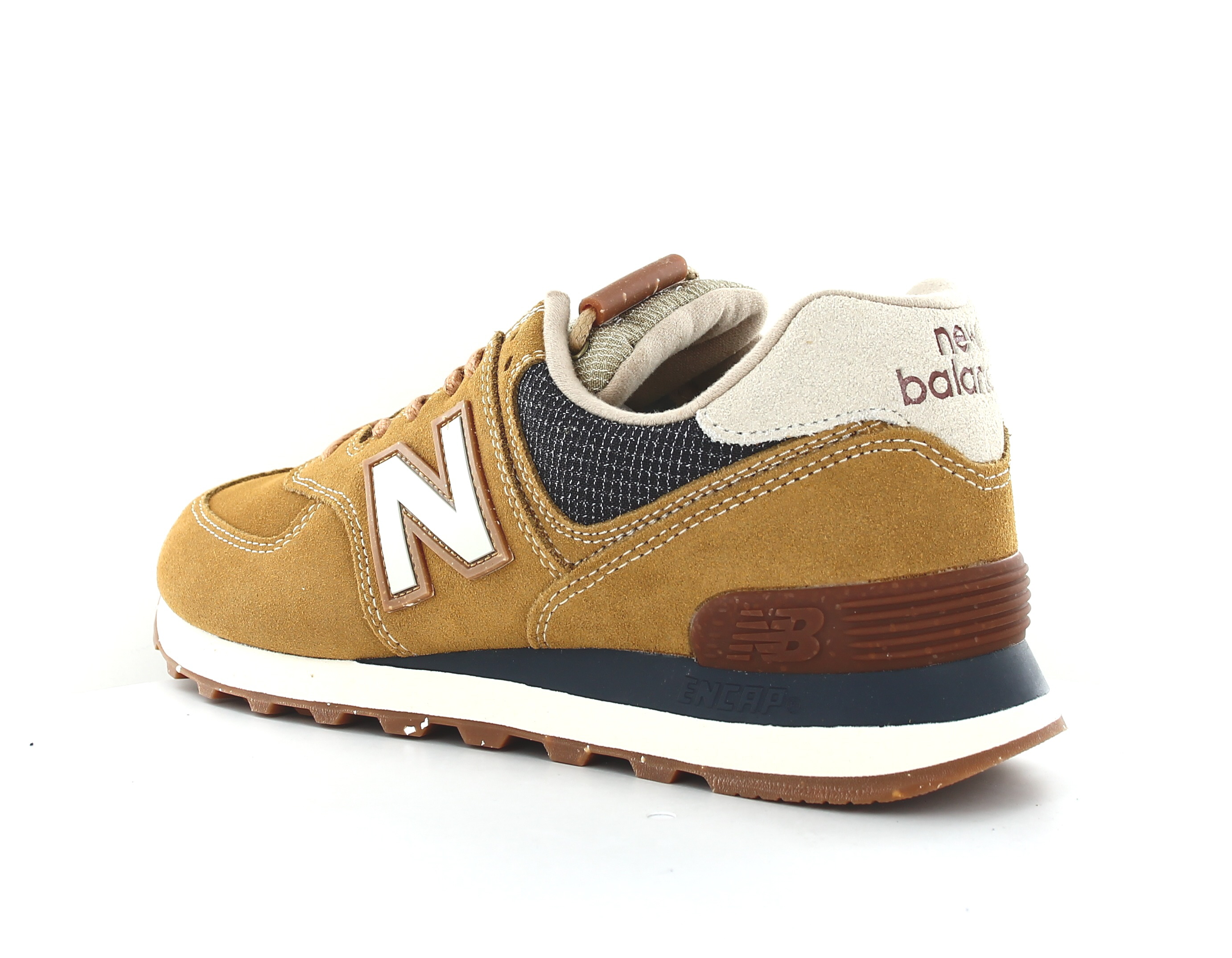 new balance 574 camel