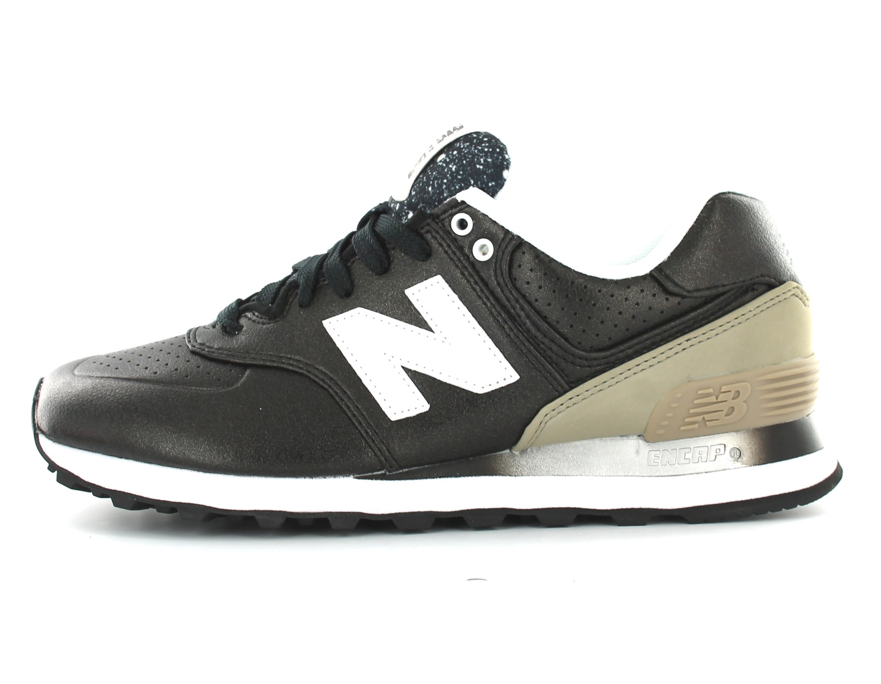 New Balance 574 femme NOIR/BLANC