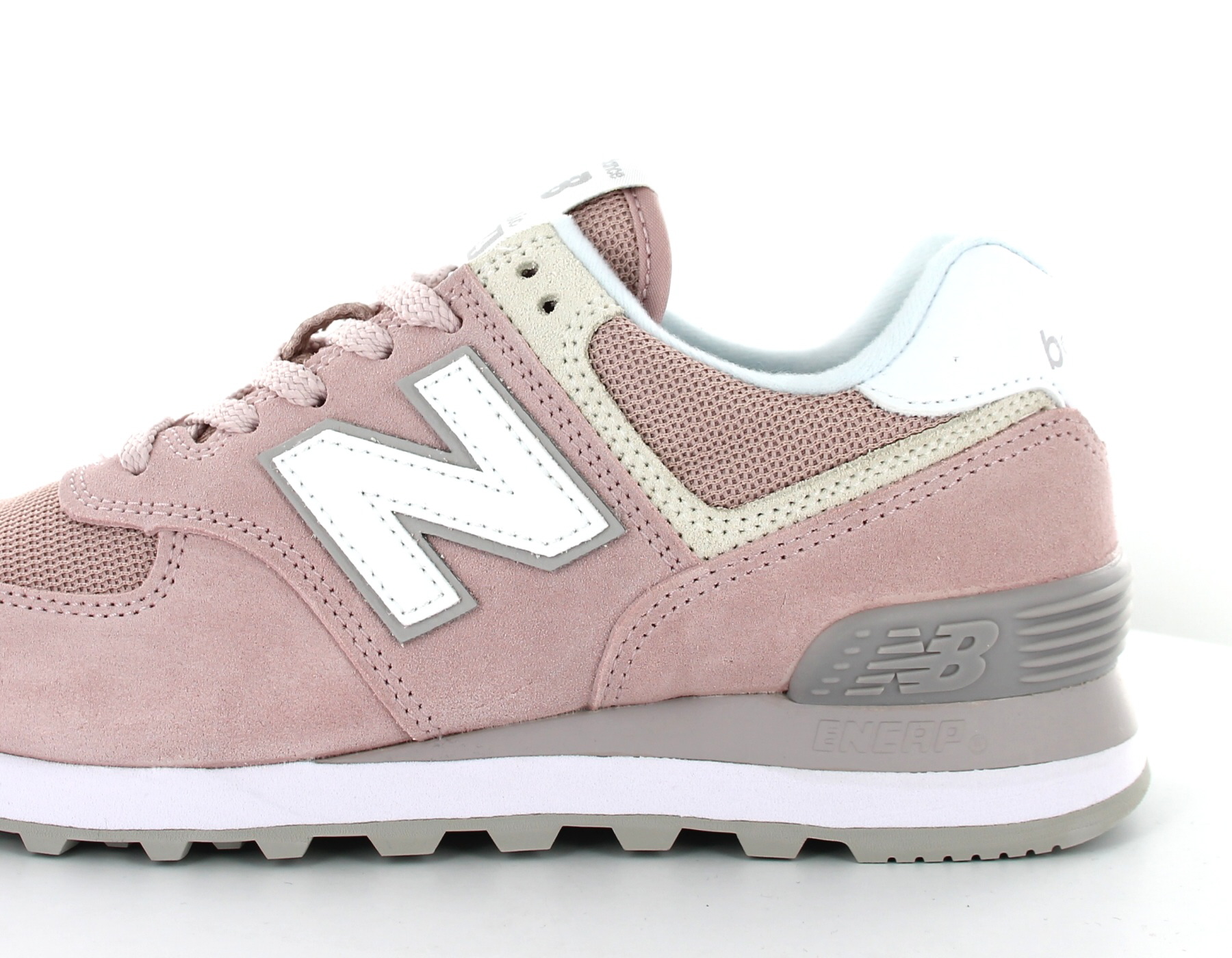 New Balance 574 femme Rose blanc gris WL574ESP