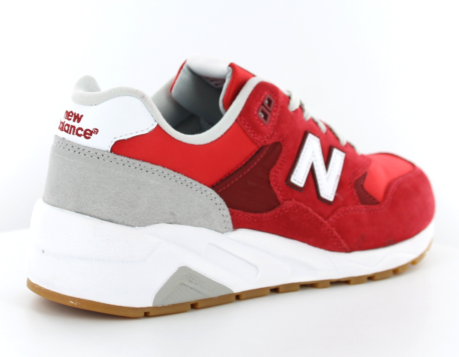 New Balance 580 homme ROUGE/BLANC