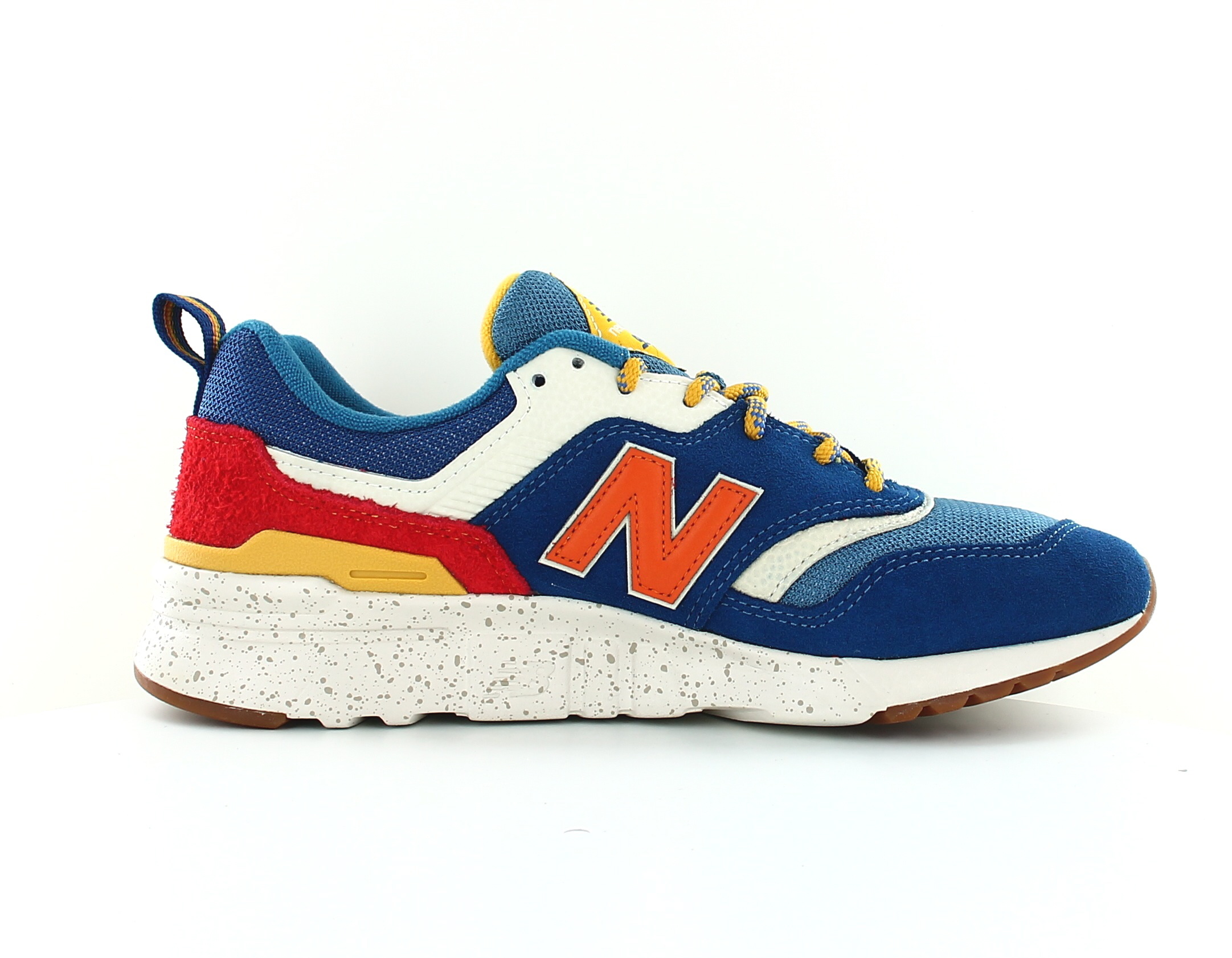 new balance jaune bleu