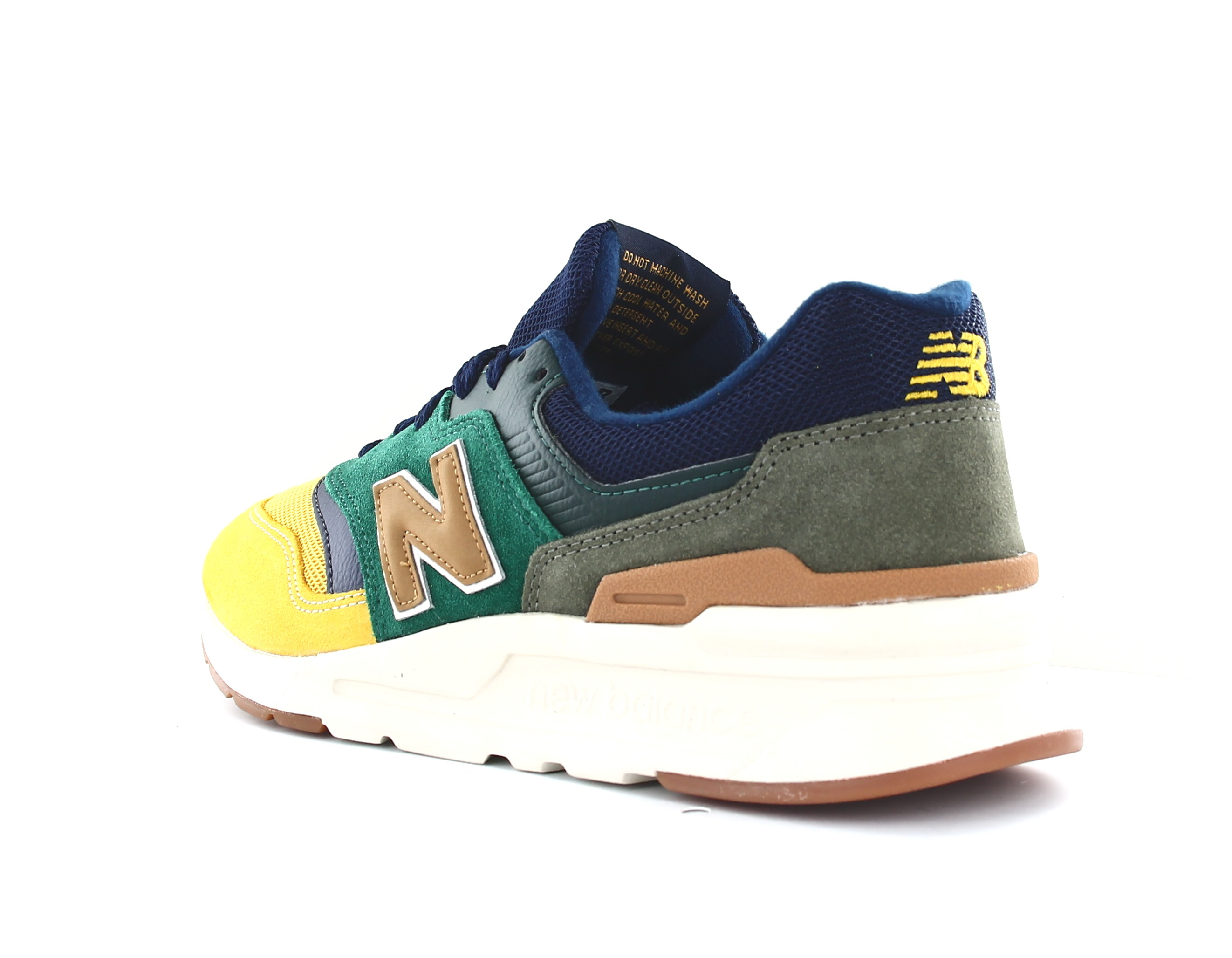 New Balance 997 h Jaune vert marron bleu New Balance 997 h Jaune vert marron bleu