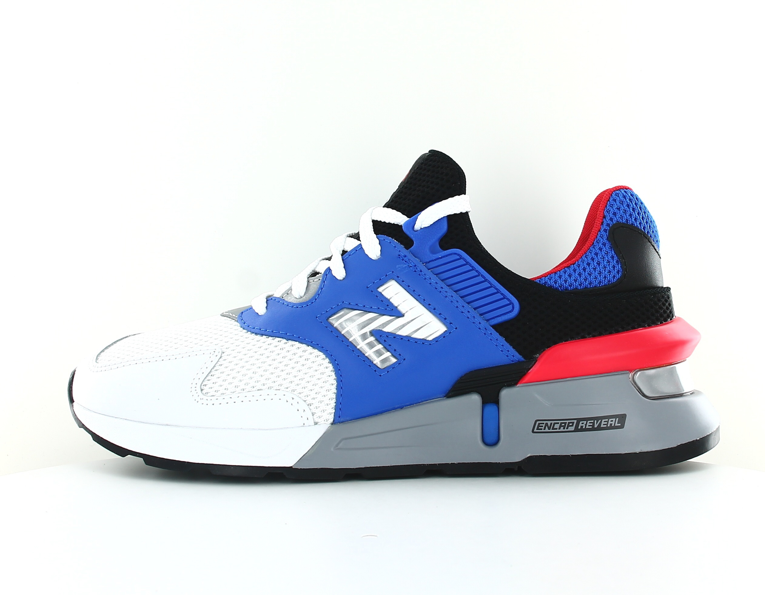 new balance bleu rouge