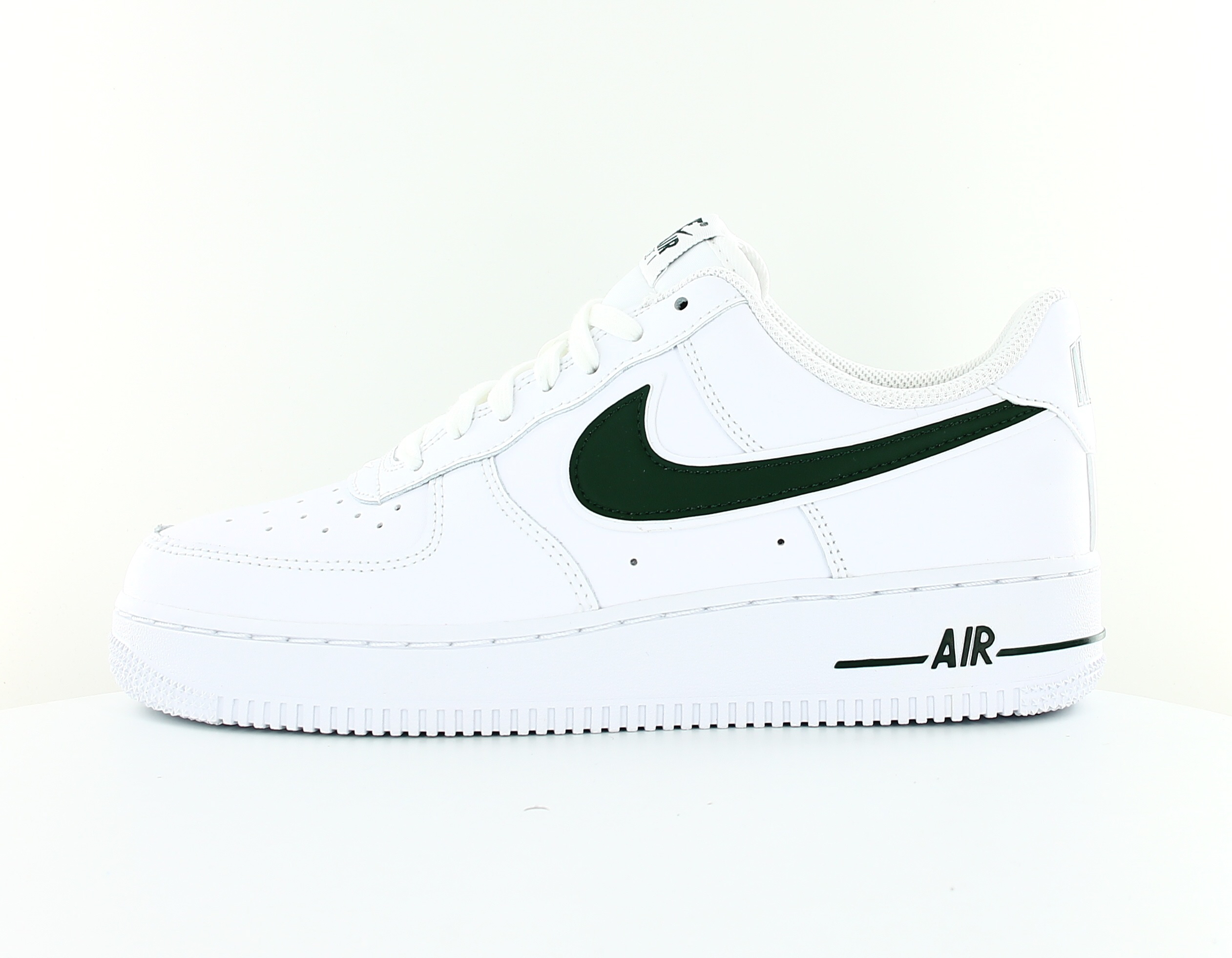 Air force 1 top noir et vert