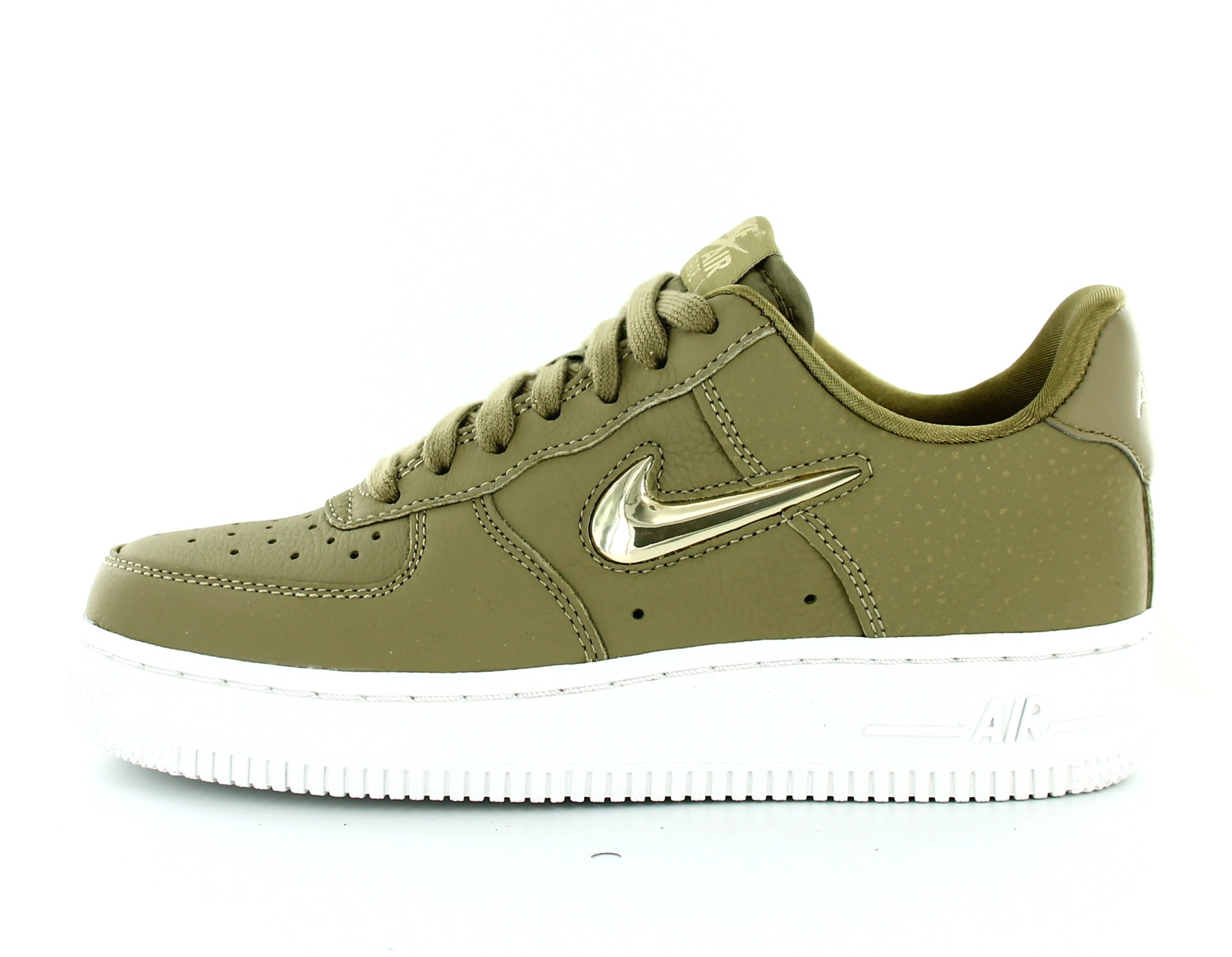Nike Air Force 1 premium LX women Olive blanc or AO3814 200