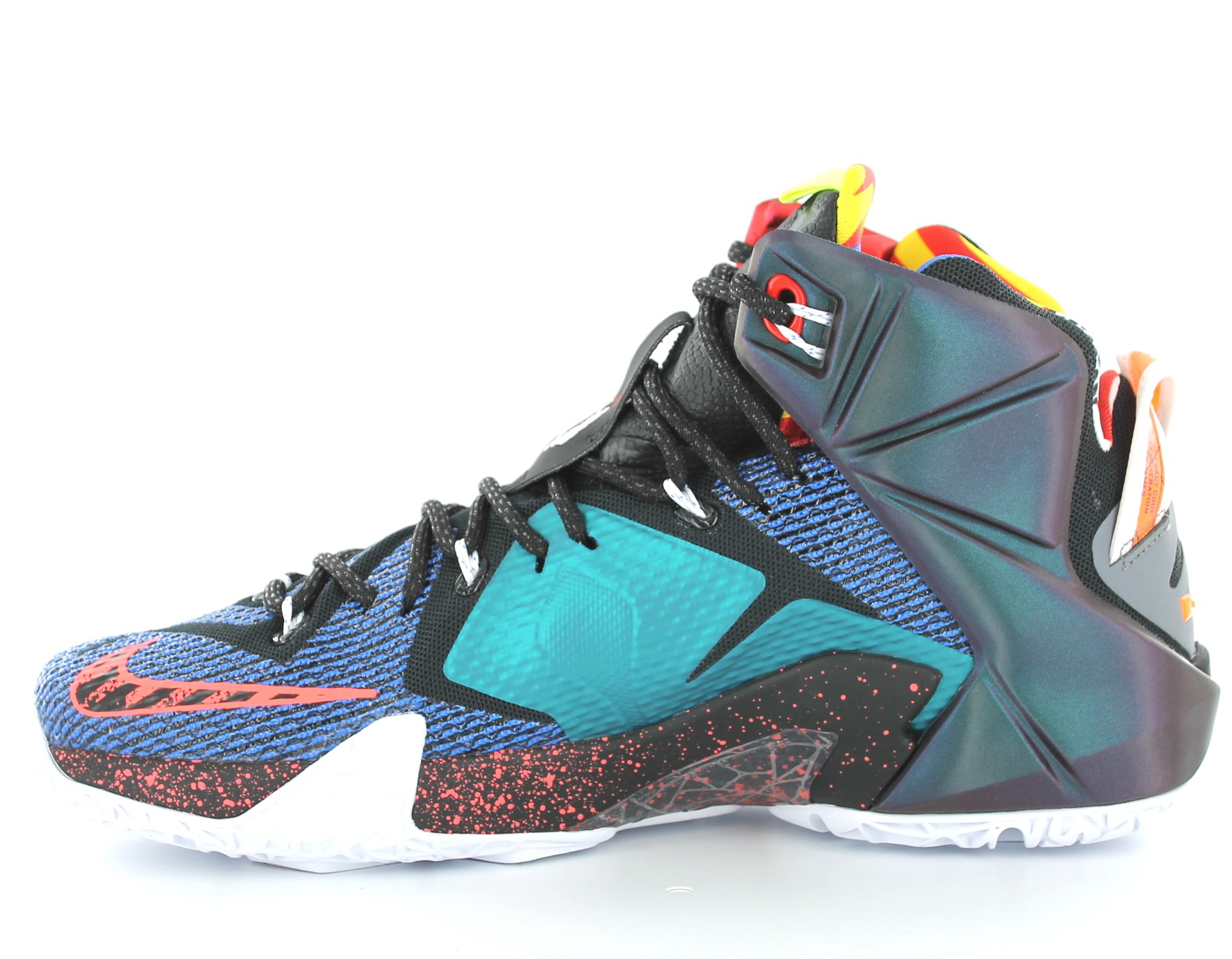 nike lebron 12 multicolor