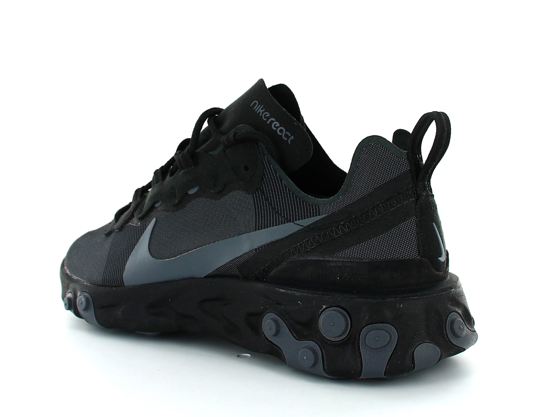 Nike React Element 55 Noir gris BQ6166-008 Nike React Element 55 Noir gris BQ6166-008