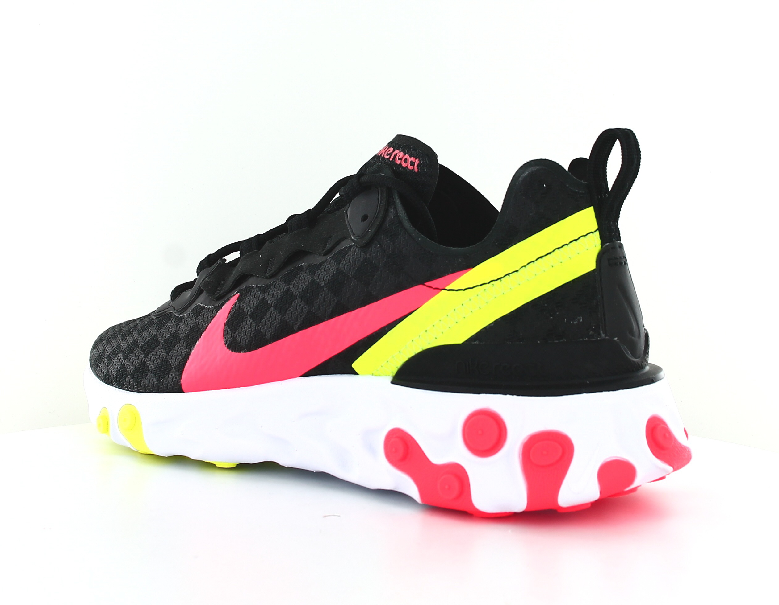 nike react rouge et noir