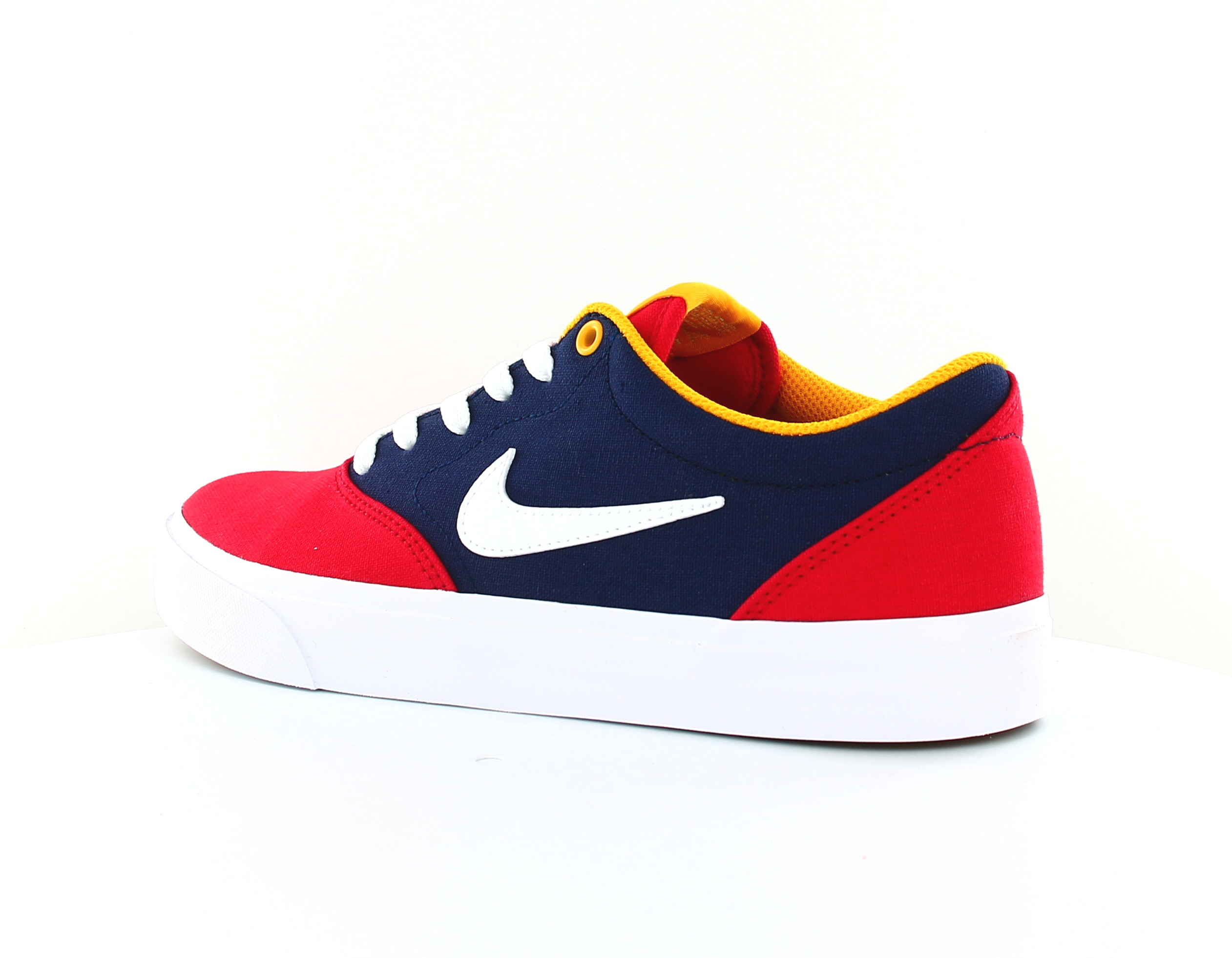 Nike Sb charge slr Rouge blanc bleu marine jaune Nike Sb charge slr Rouge blanc bleu marine jaune