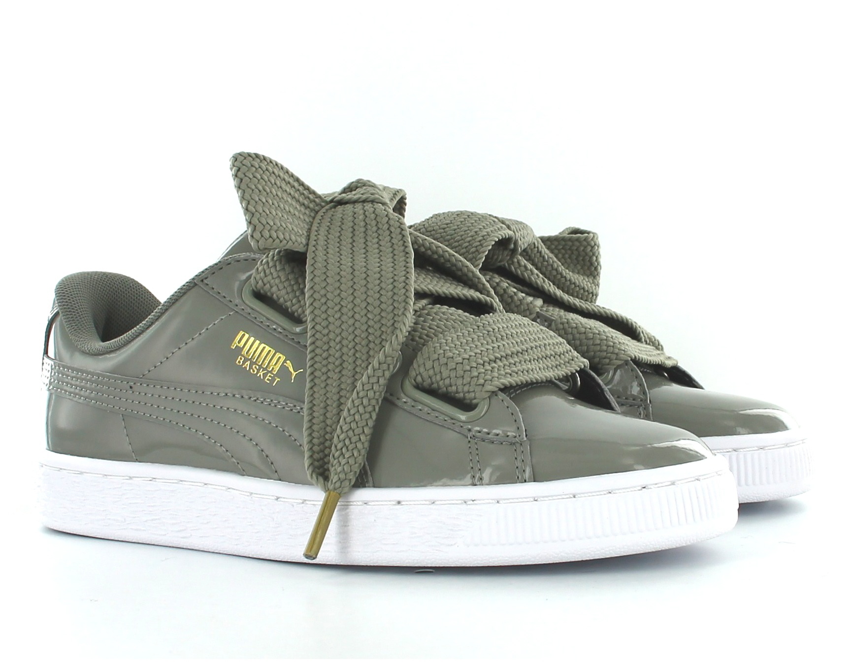 puma grise gros lacet