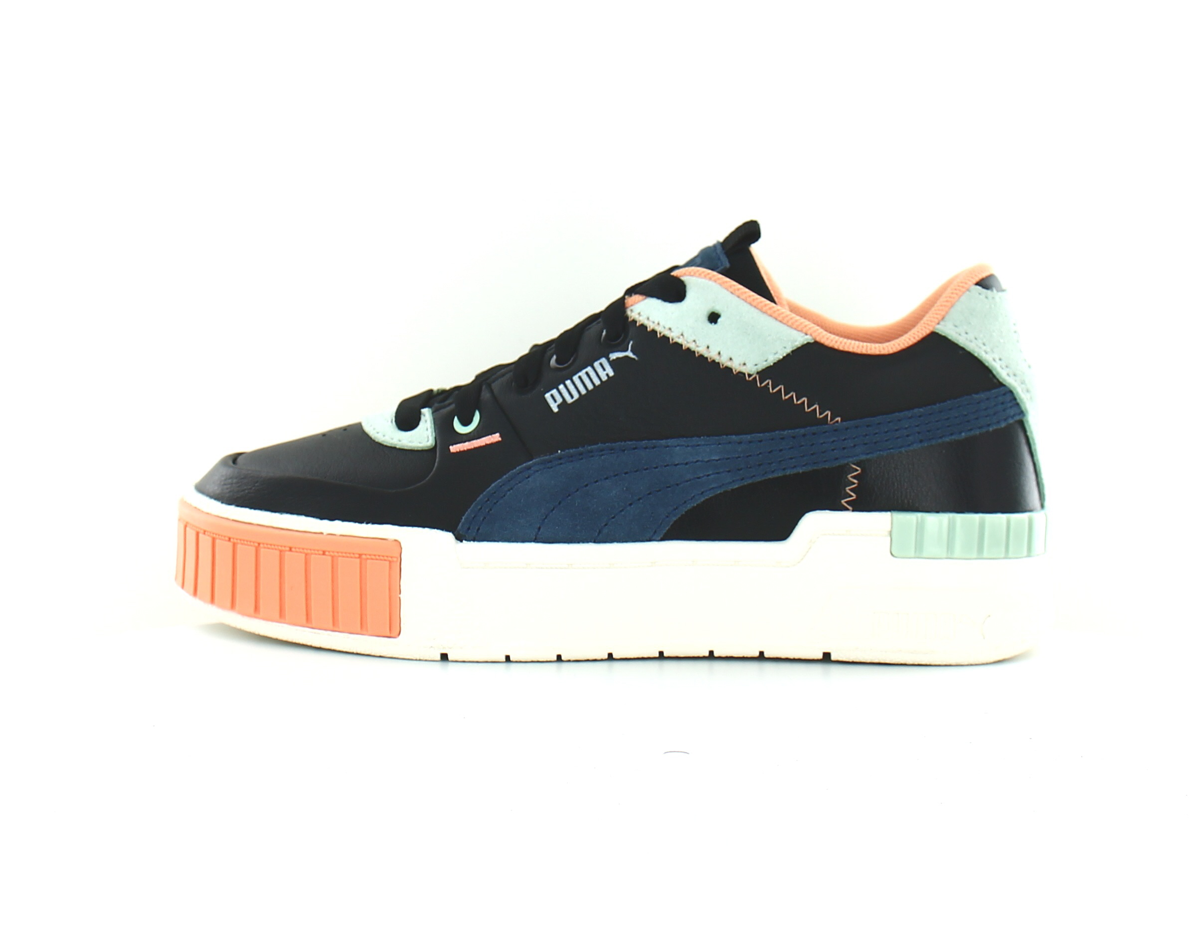 Puma noir top et vert