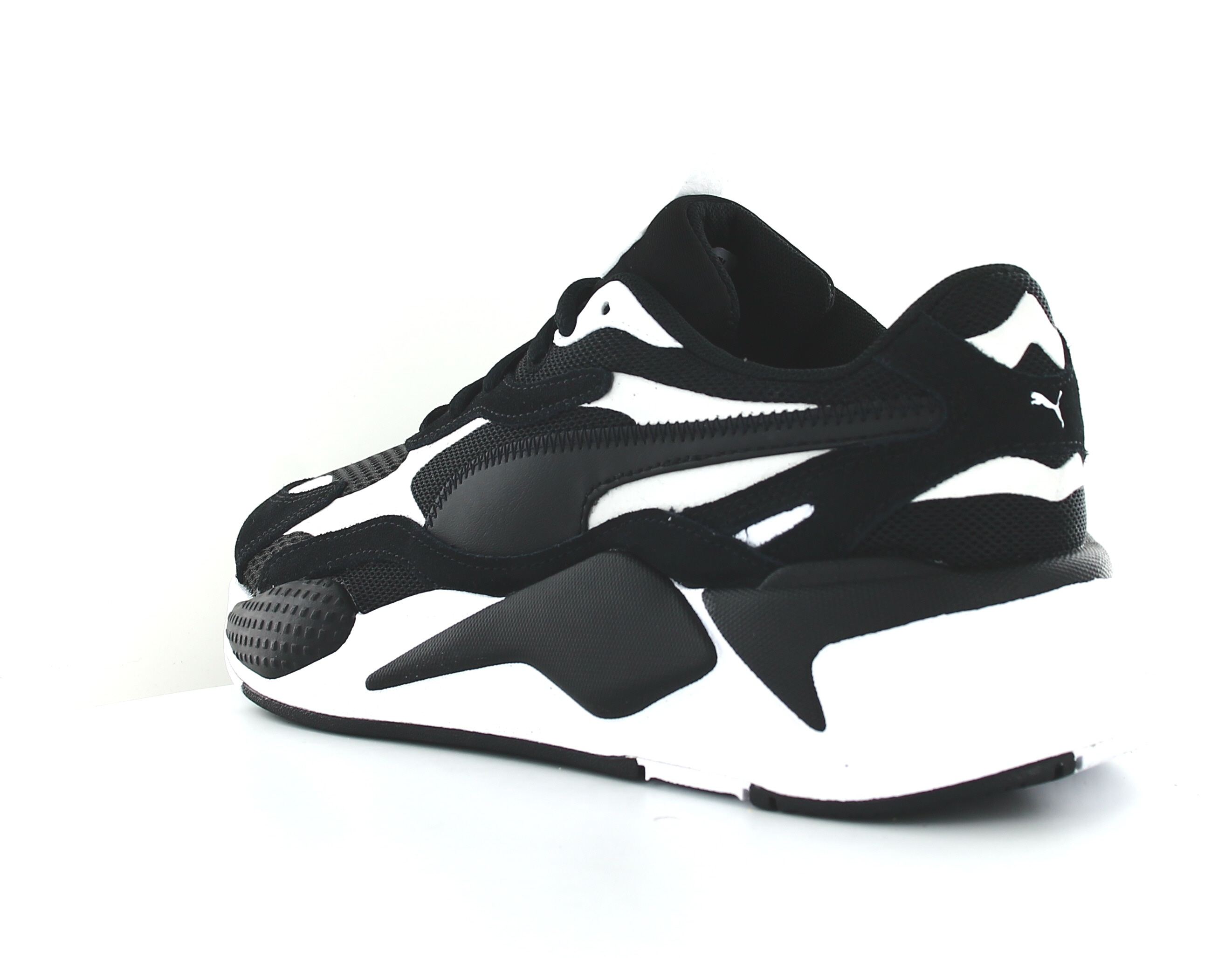 puma rsx blanche et noir